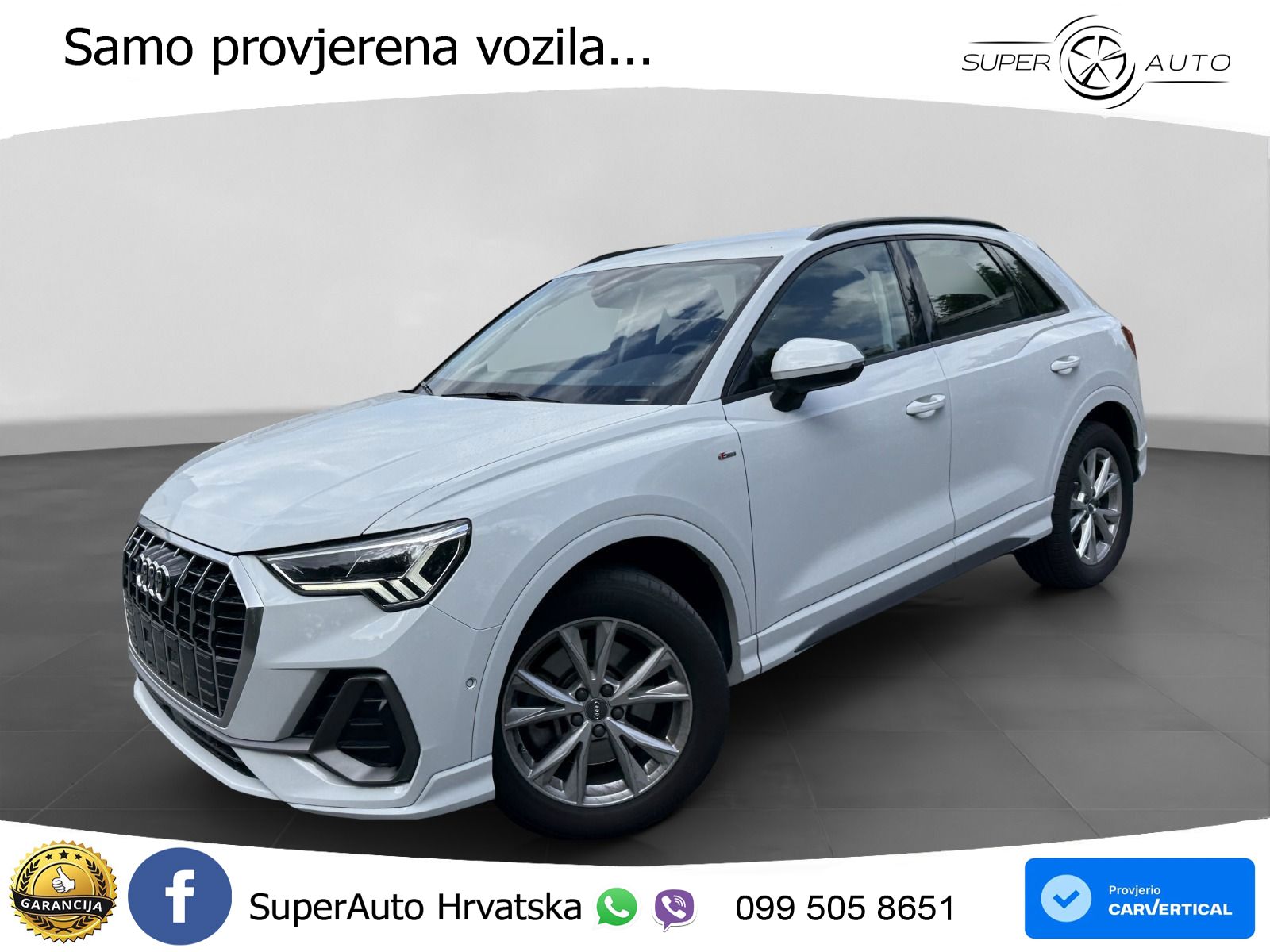 Audi Q3 45 TFSI (230 KS) quattro S tronic S line LED+GR SJED+ACC