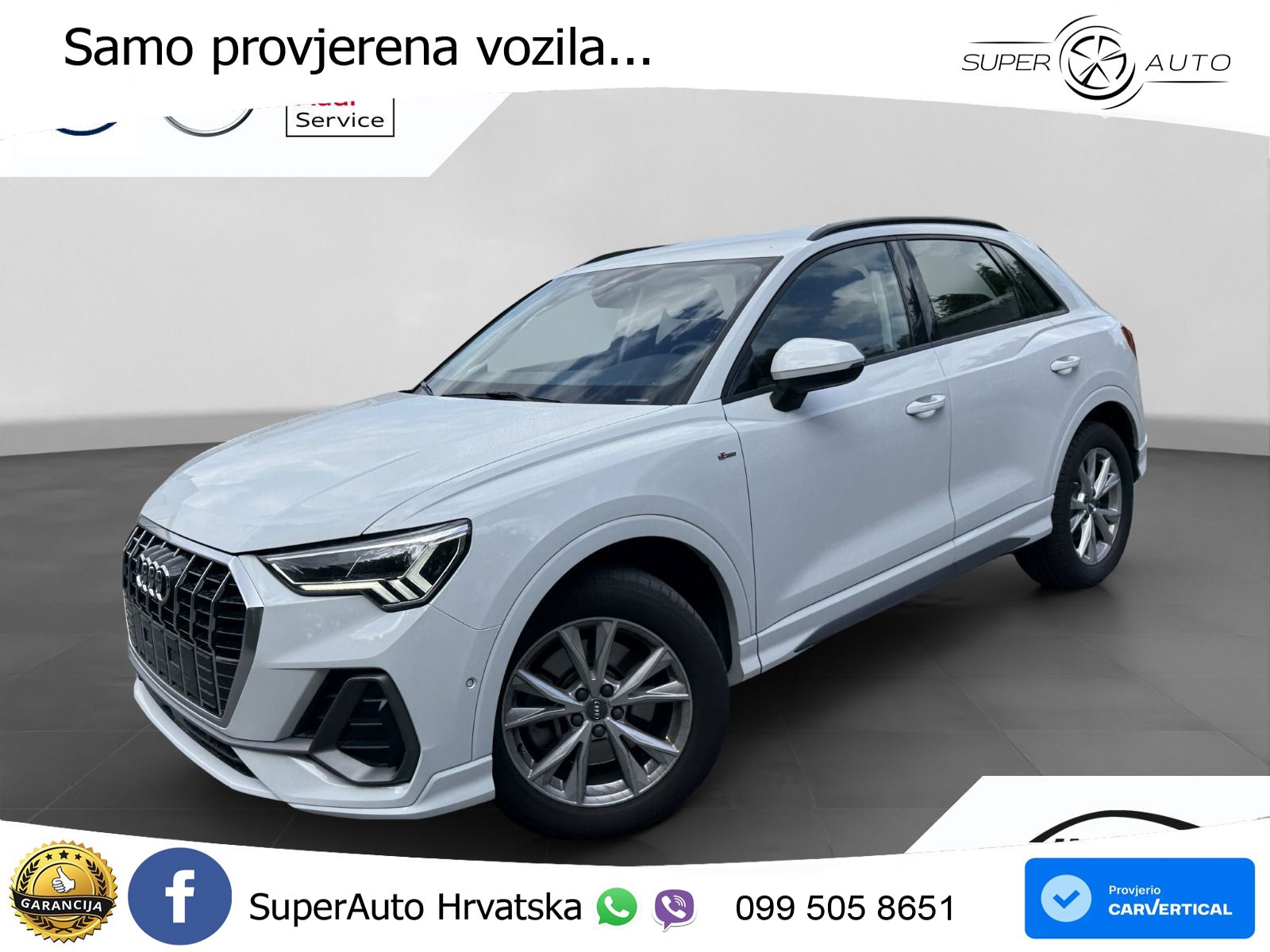 Audi Q3 45 TFSI (230 KS) quattro S tronic S line LED+GR SJED+ACC