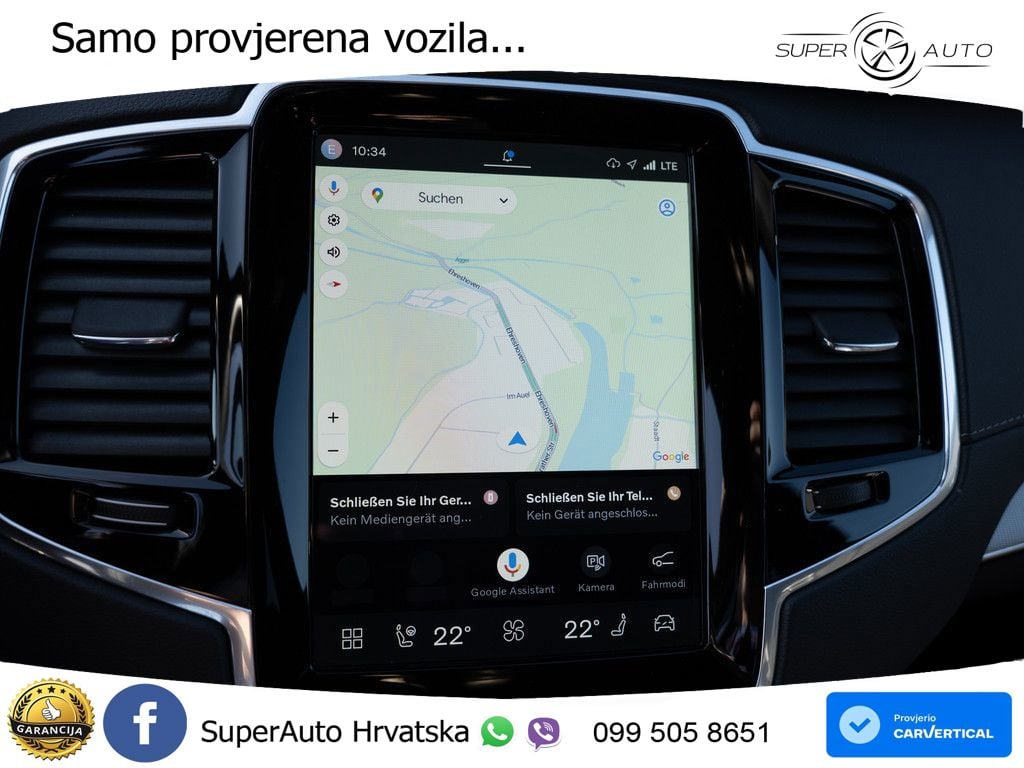 Volvo XC90 2.0 T8 AWD Automatic LED+GR SJED+ACC