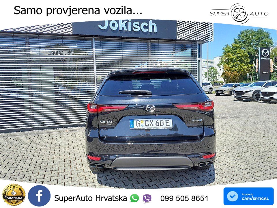 Mazda CX-60 2.5 e-Skyactiv (328 KS) AWD Automatic MATRIX+GR SJED+KAM