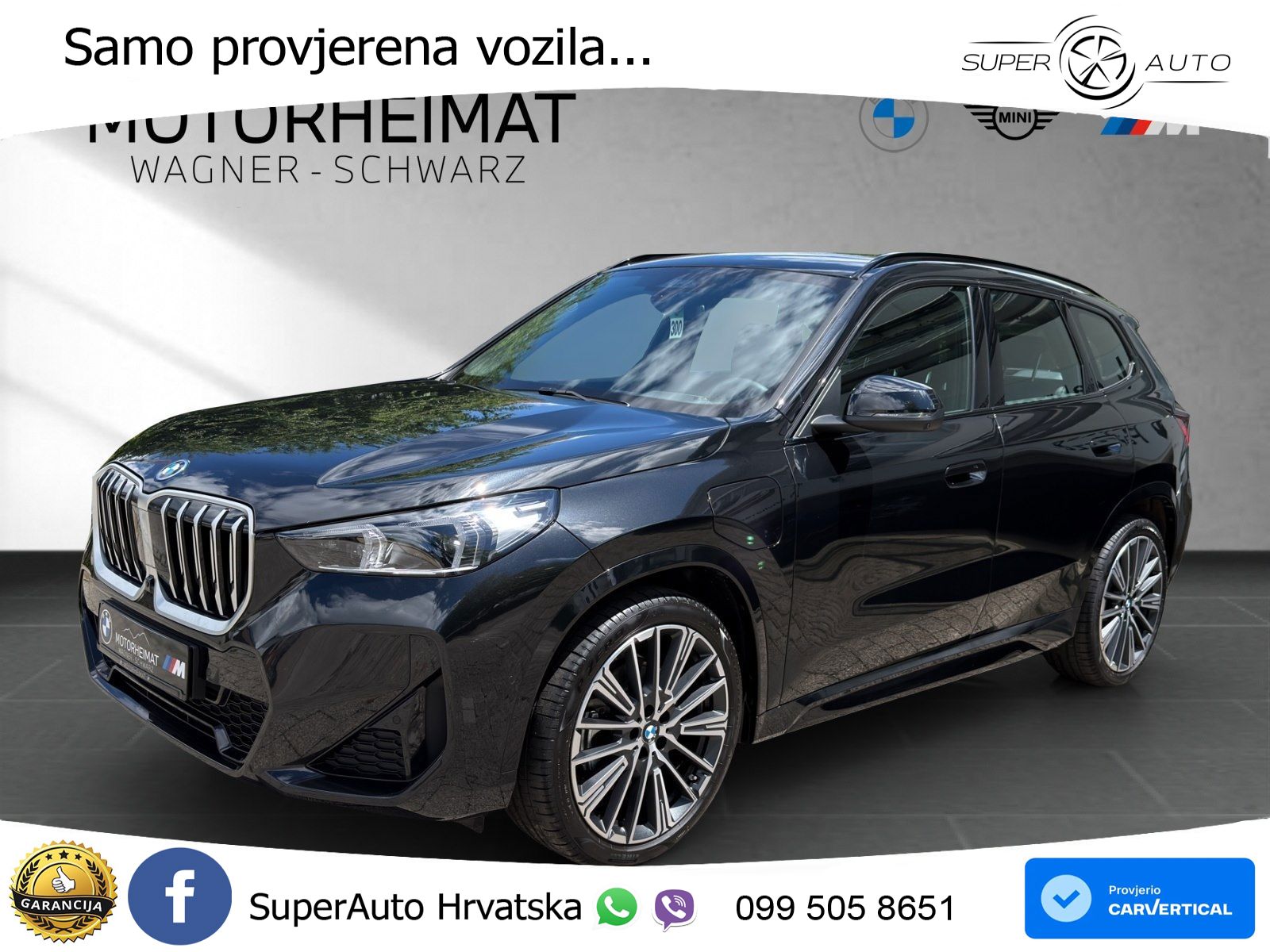 BMW X1 30e (326 KS) xDrive Steptronic M Sport LED+GR SJED+ACC