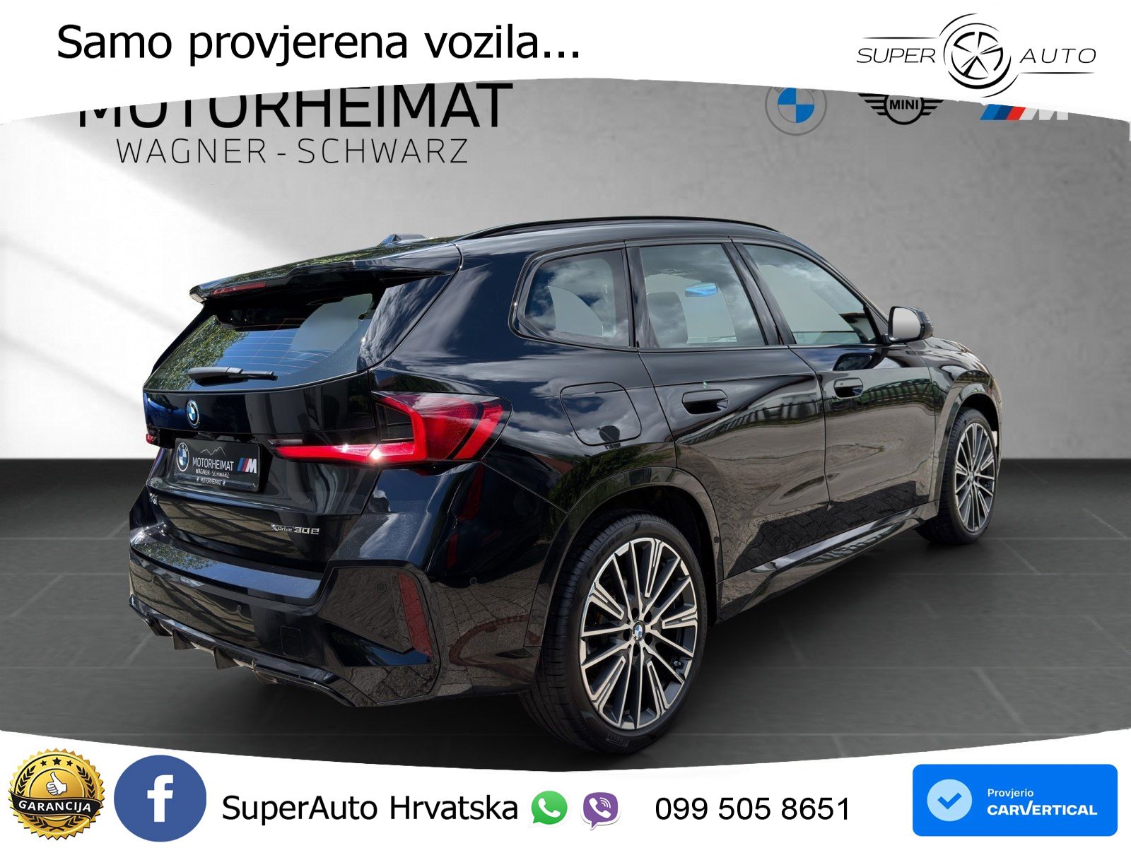 BMW X1 30e (326 KS) xDrive Steptronic M Sport LED+GR SJED+ACC