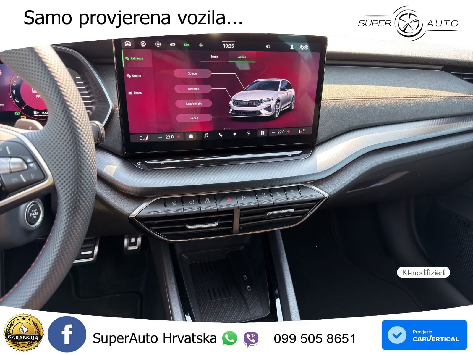 Škoda Octavia Combi RS 2.0 TSI (265 KS) DSG LED+GR SJED+ACC