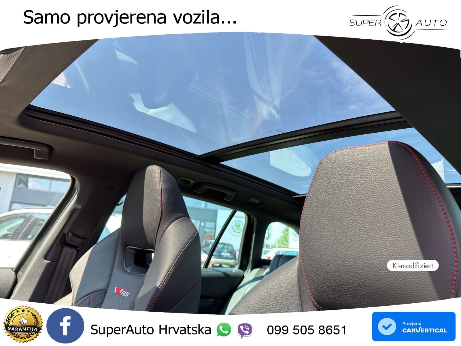 Škoda Octavia Combi RS 2.0 TSI (265 KS) DSG LED+GR SJED+ACC