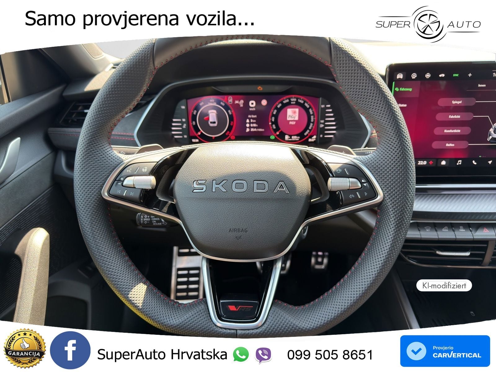Škoda Octavia Combi RS 2.0 TSI (265 KS) DSG LED+GR SJED+ACC