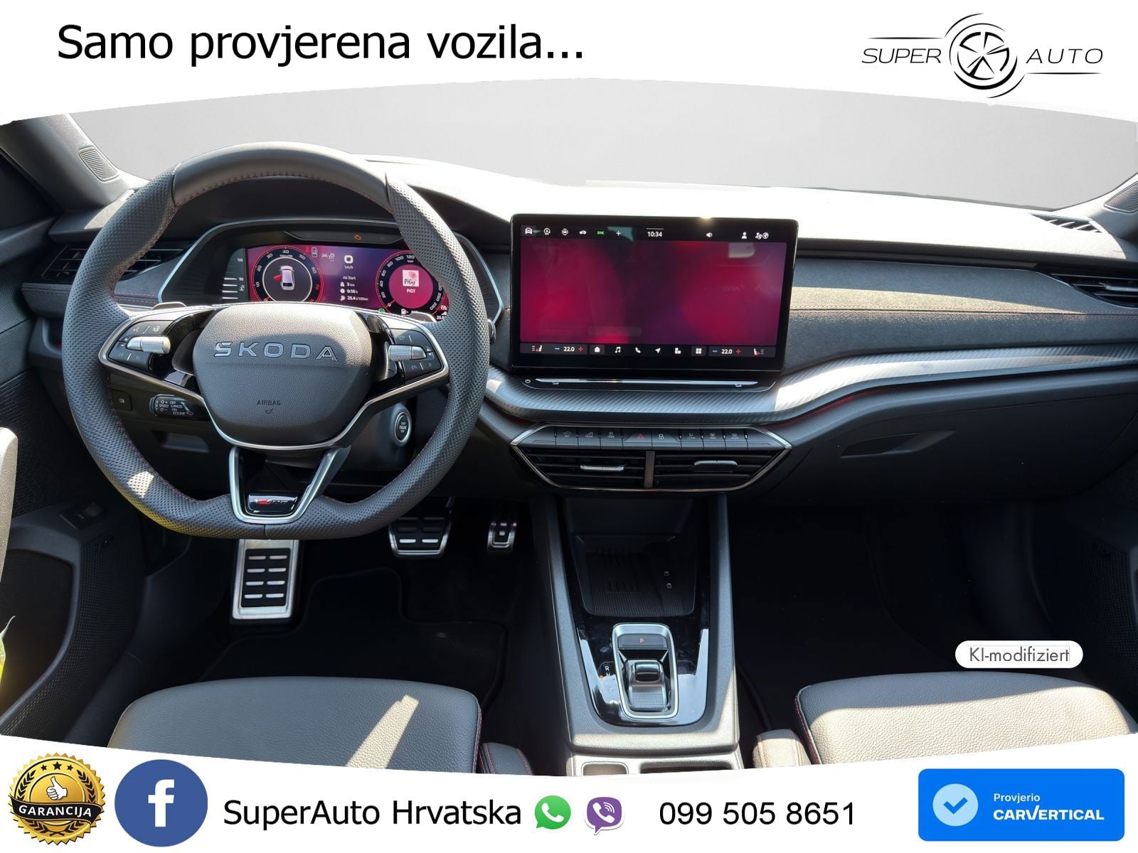 Škoda Octavia Combi RS 2.0 TSI (265 KS) DSG LED+GR SJED+ACC