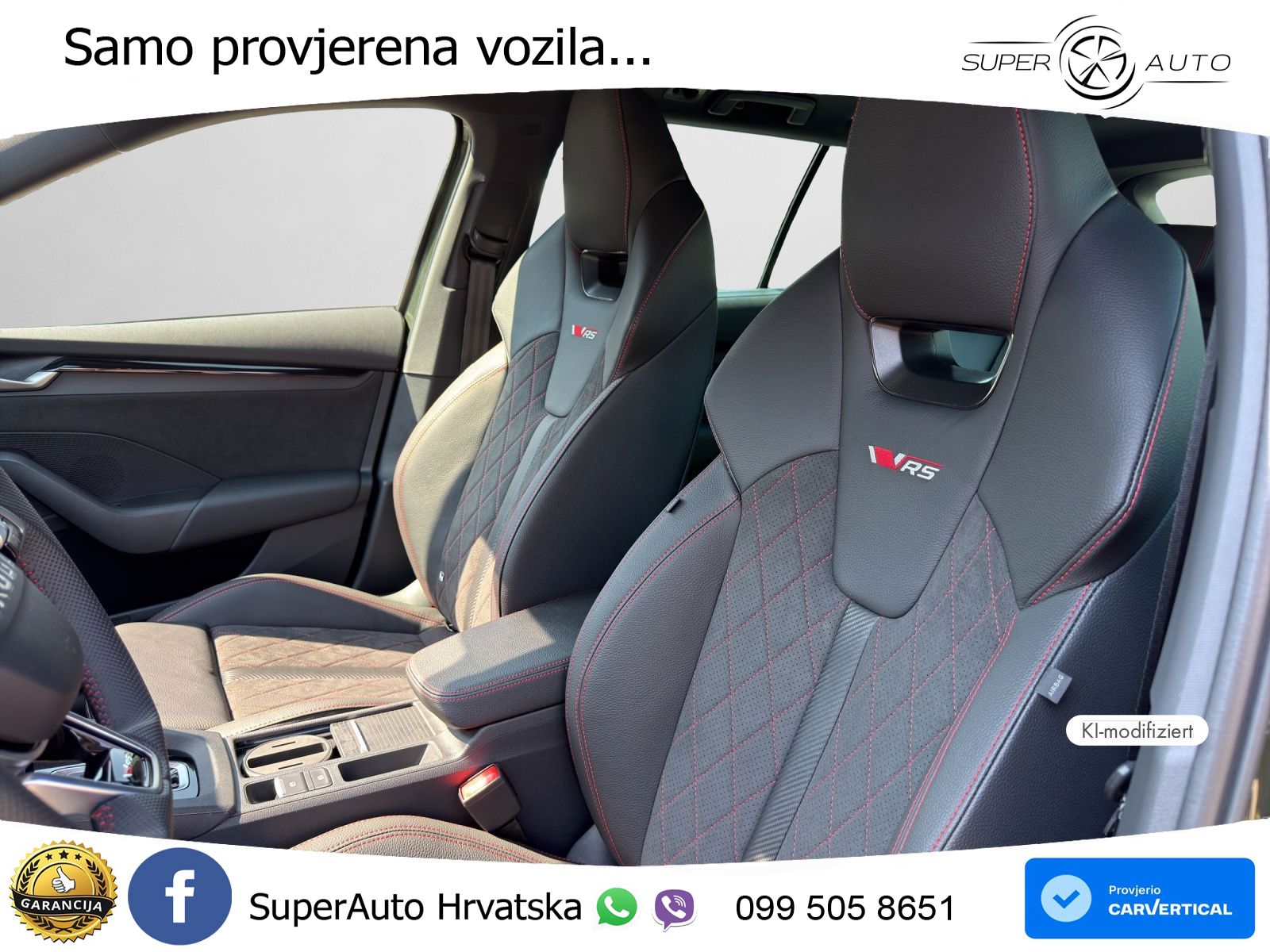 Škoda Octavia Combi RS 2.0 TSI (265 KS) DSG LED+GR SJED+ACC