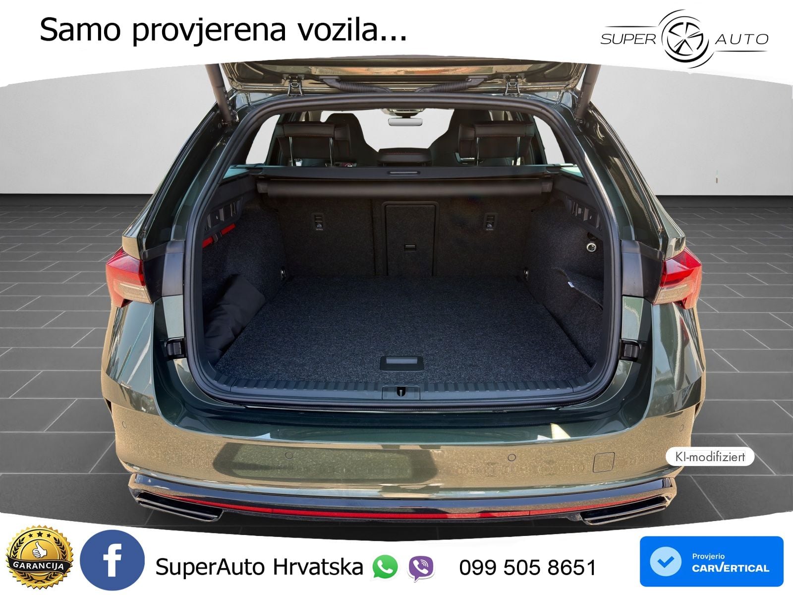 Škoda Octavia Combi RS 2.0 TSI (265 KS) DSG LED+GR SJED+ACC
