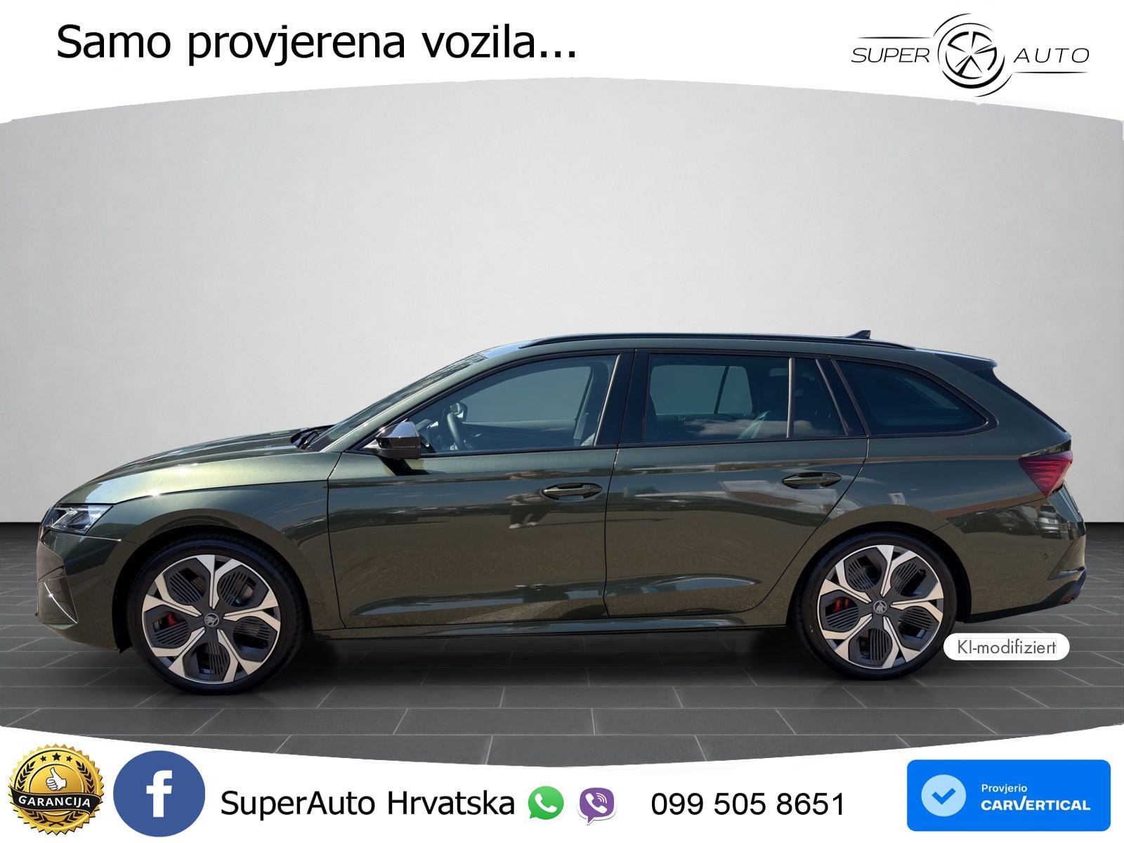Škoda Octavia Combi RS 2.0 TSI (265 KS) DSG LED+GR SJED+ACC