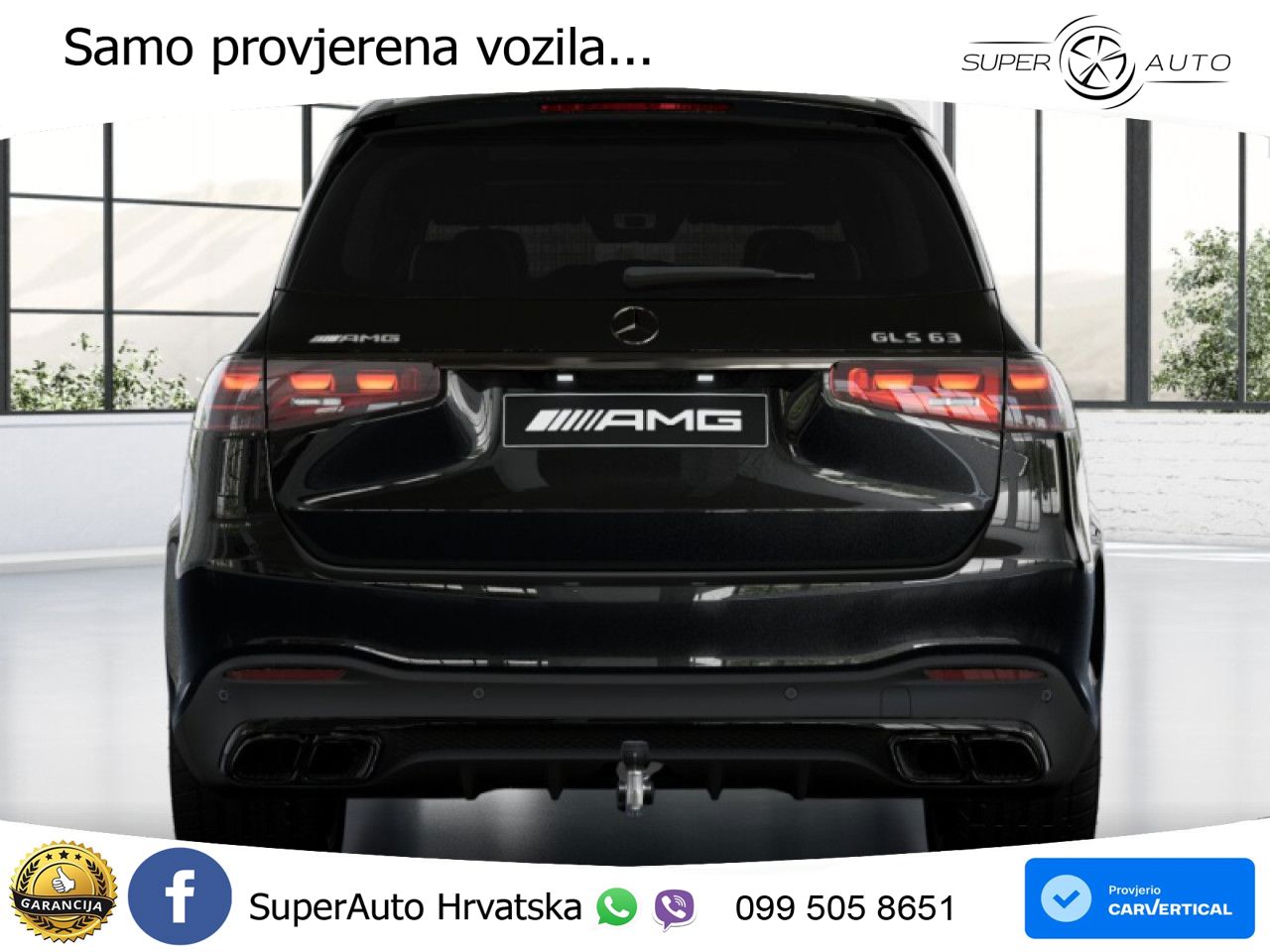 Mercedes-Benz GLS AMG GLS 63 V8 EQ Boost 4MATIC+ AMG SPEEDSHIFT TCT 9G LED+GR SJED+ACC