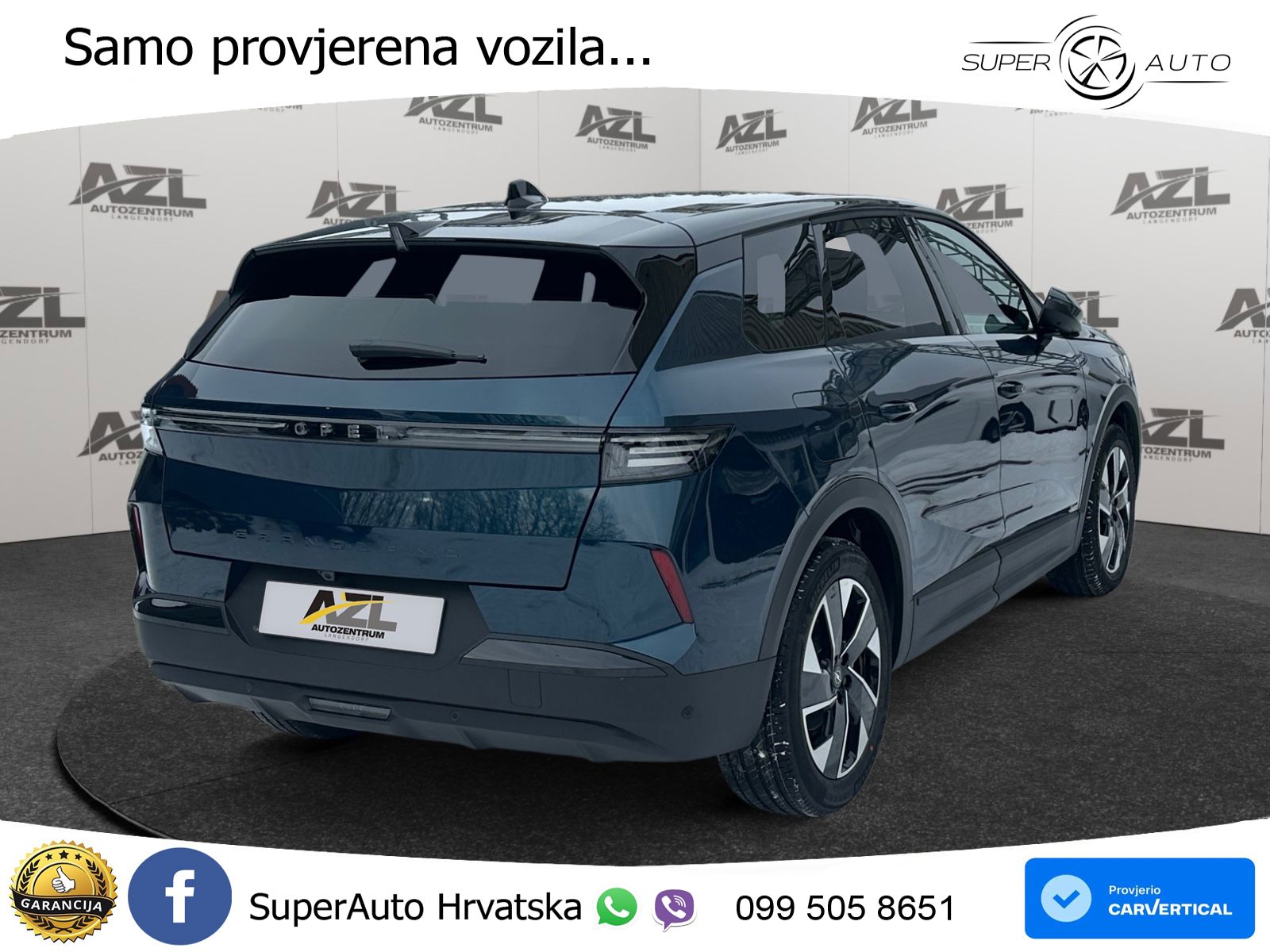 Opel Grandland 1.2 Turbo (145 KS) Hybrid eDCT Ultimate LED+GR SJED+ACC