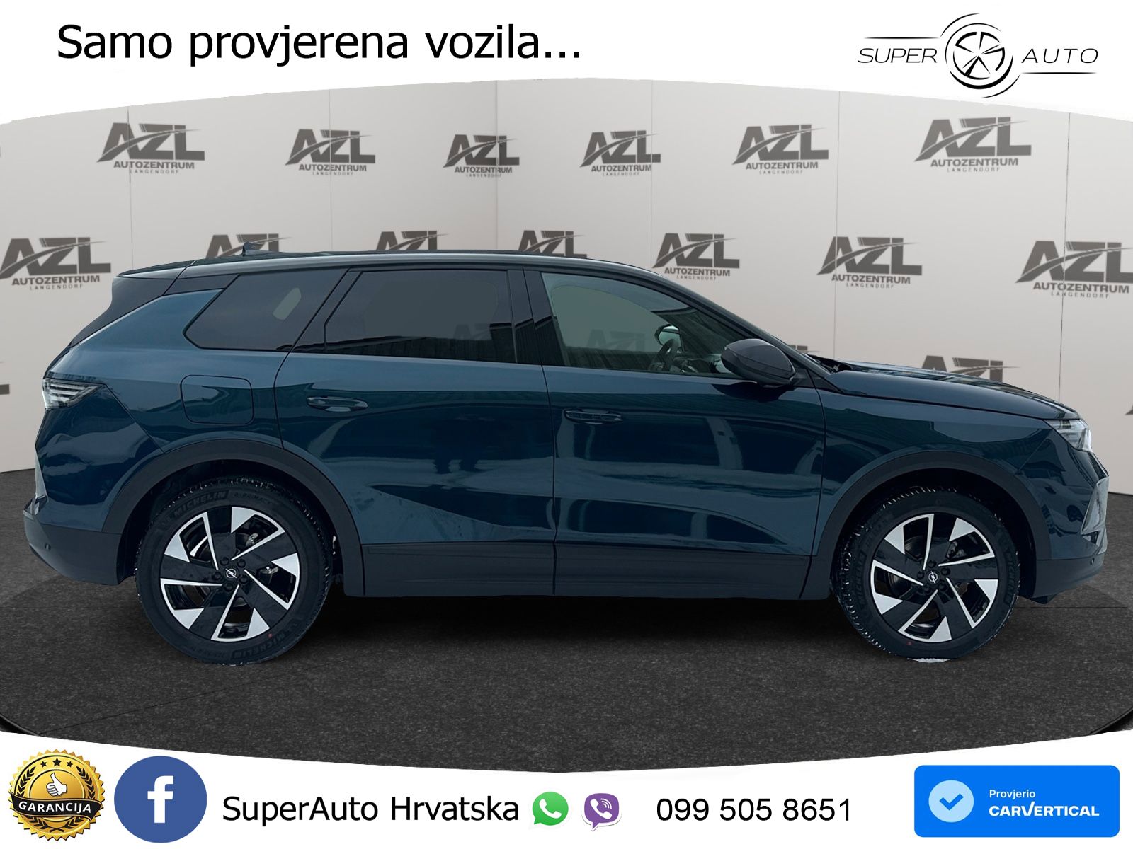 Opel Grandland 1.2 Turbo (145 KS) Hybrid eDCT Ultimate LED+GR SJED+ACC