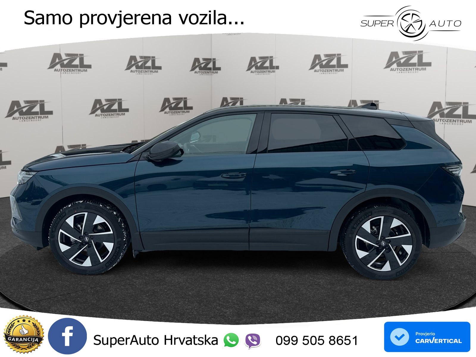Opel Grandland 1.2 Turbo (145 KS) Hybrid eDCT Ultimate LED+GR SJED+ACC