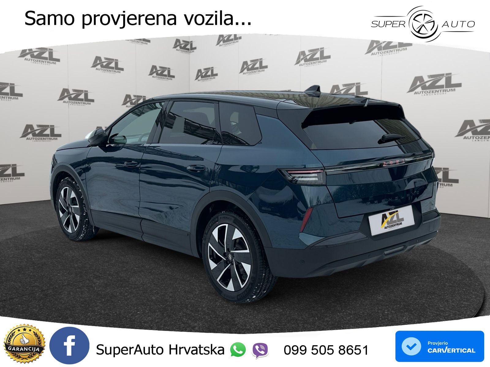 Opel Grandland 1.2 Turbo (145 KS) Hybrid eDCT Ultimate LED+GR SJED+ACC