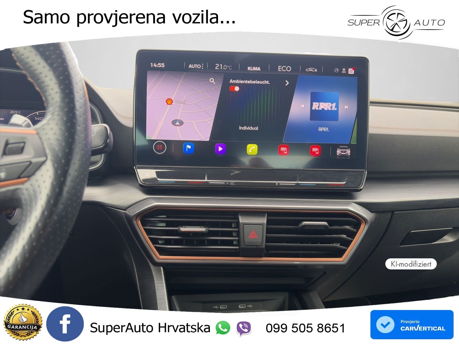 Cupra Formentor 1.4 TSI (204 KS) e-Hybrid DSG LED+ACC