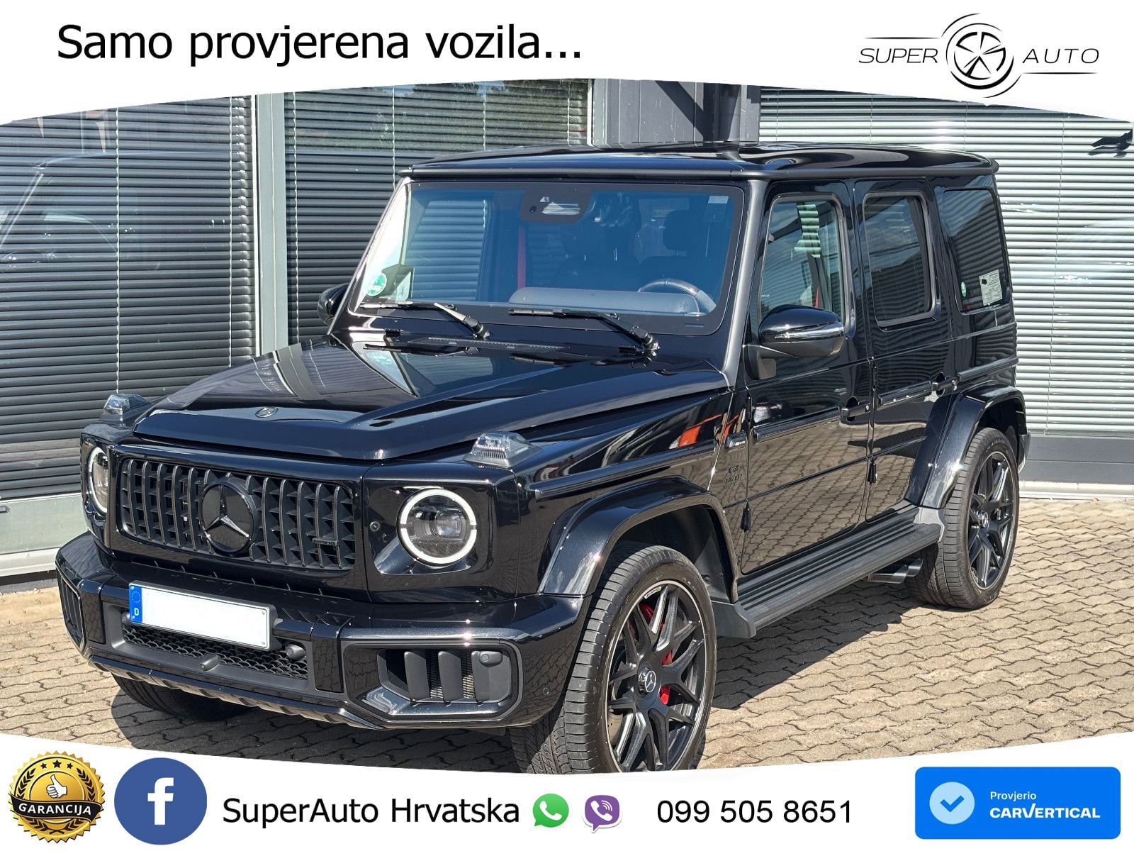Mercedes AMG G 63 Long V8 (585 KS) 4MATIC 9G-TRONIC AMG SPEEDSHIFT TCT LED+GR SJED+ACC