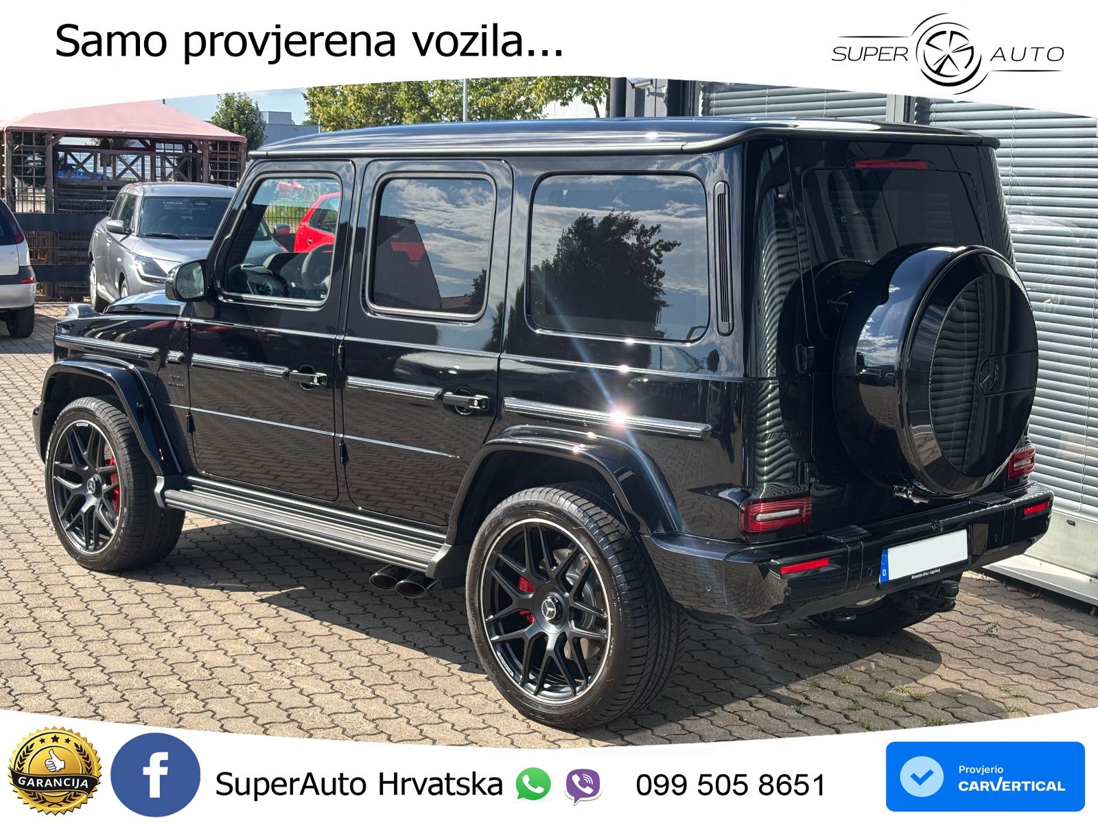 Mercedes AMG G 63 Long V8 (585 KS) 4MATIC 9G-TRONIC AMG SPEEDSHIFT TCT LED+GR SJED+ACC