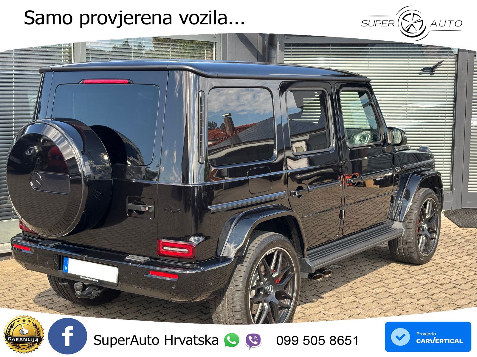 Mercedes AMG G 63 Long V8 (585 KS) 4MATIC 9G-TRONIC AMG SPEEDSHIFT TCT LED+GR SJED+ACC