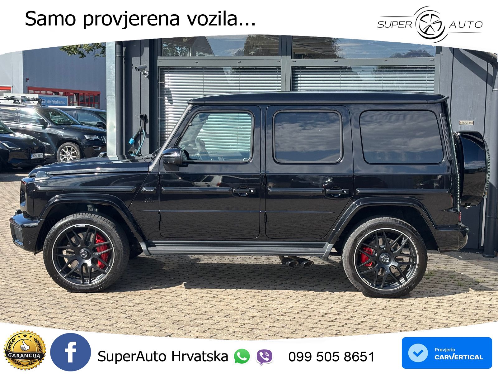 Mercedes AMG G 63 Long V8 (585 KS) 4MATIC 9G-TRONIC AMG SPEEDSHIFT TCT LED+GR SJED+ACC