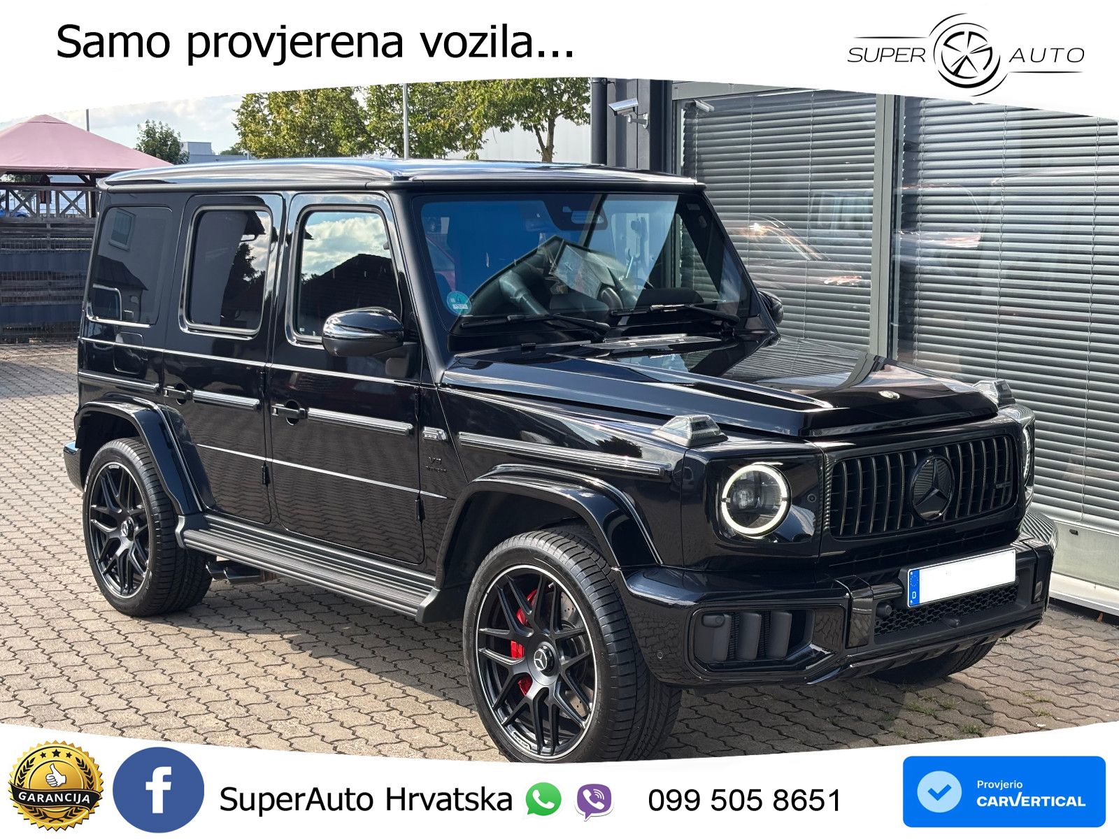 Mercedes AMG G 63 Long V8 (585 KS) 4MATIC 9G-TRONIC AMG SPEEDSHIFT TCT LED+GR SJED+ACC