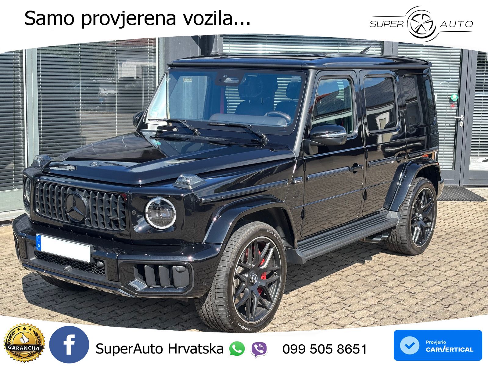 Mercedes AMG G 63 Long V8 (585 KS) 4MATIC 9G-TRONIC AMG SPEEDSHIFT TCT LED+GR SJED+ACC