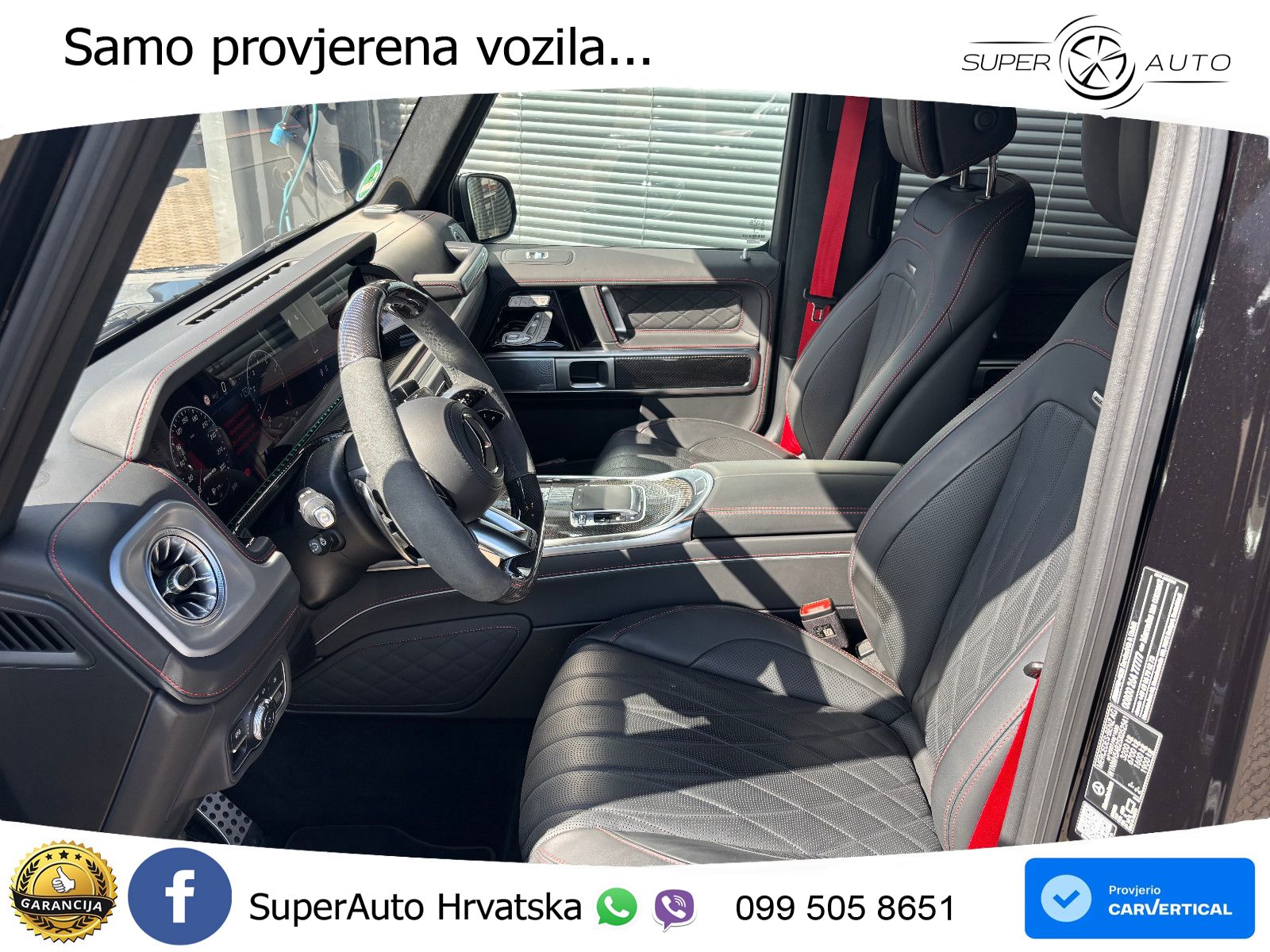 Mercedes AMG G 63 Long V8 (585 KS) 4MATIC 9G-TRONIC AMG SPEEDSHIFT TCT LED+GR SJED+ACC