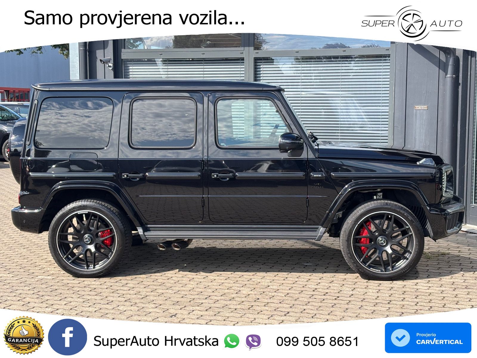 Mercedes AMG G 63 Long V8 (585 KS) 4MATIC 9G-TRONIC AMG SPEEDSHIFT TCT LED+GR SJED+ACC