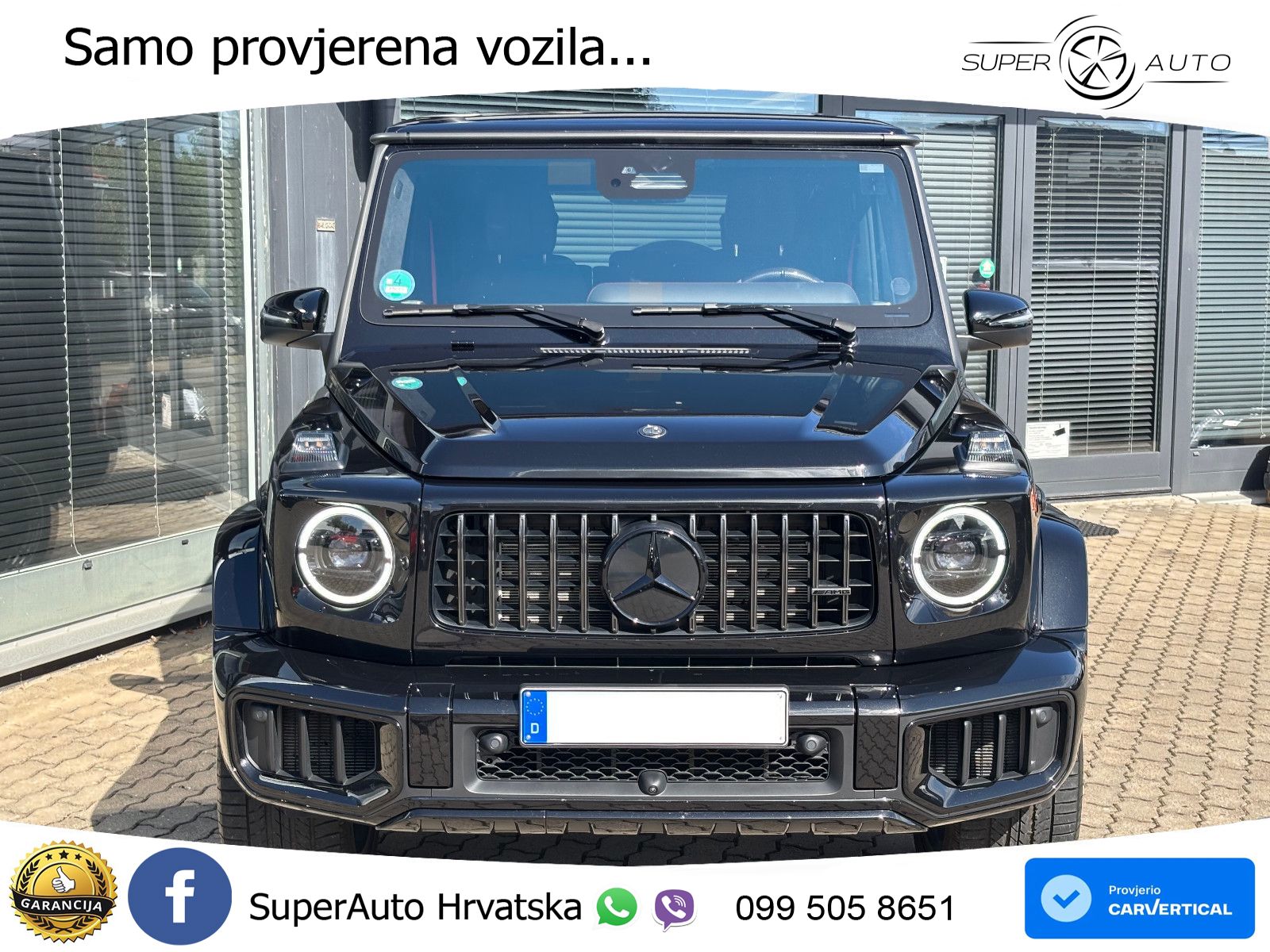 Mercedes AMG G 63 Long V8 (585 KS) 4MATIC 9G-TRONIC AMG SPEEDSHIFT TCT LED+GR SJED+ACC