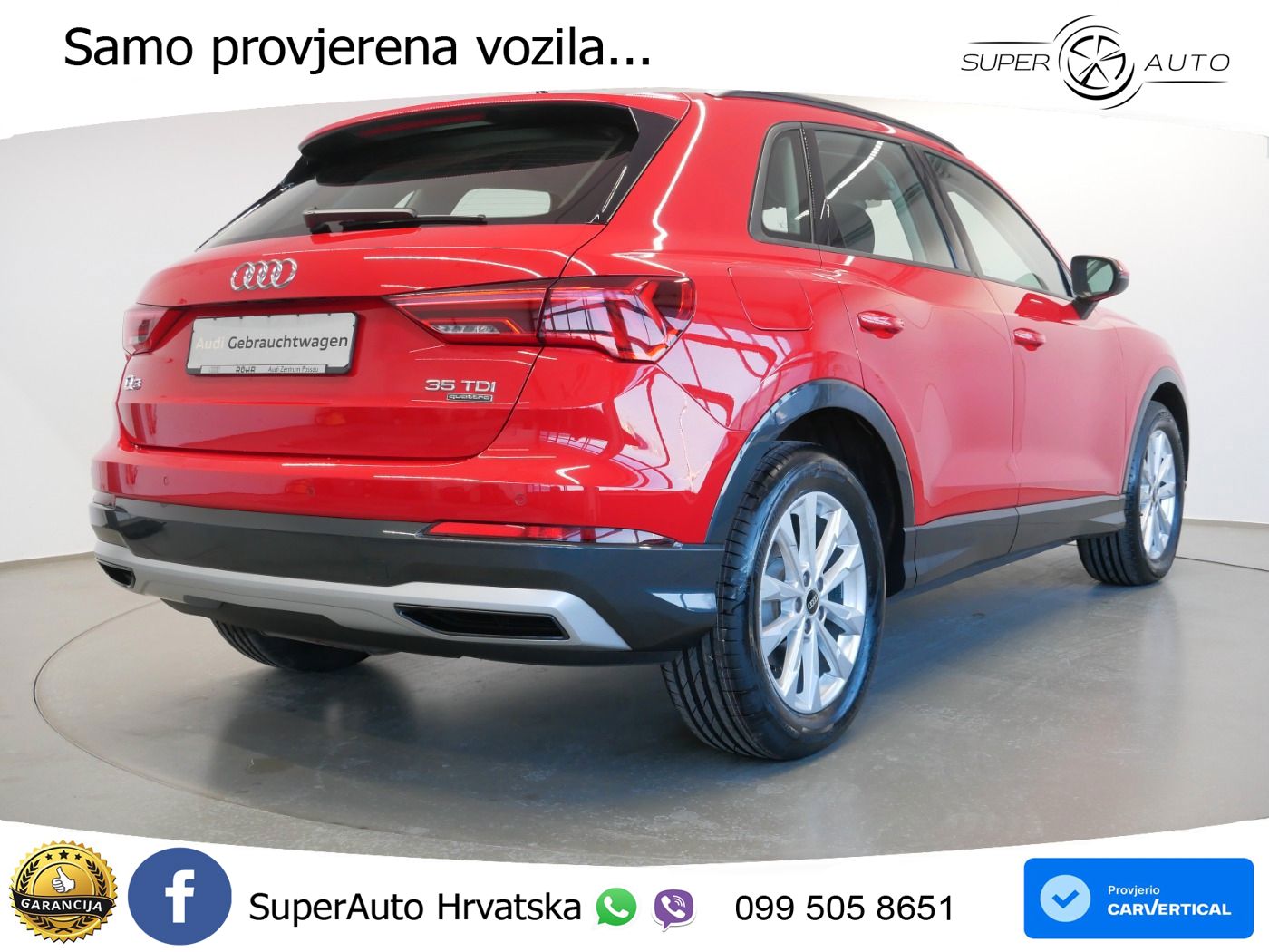 Audi Q3 35 TDI (150 KS) quattro S tronic advanced