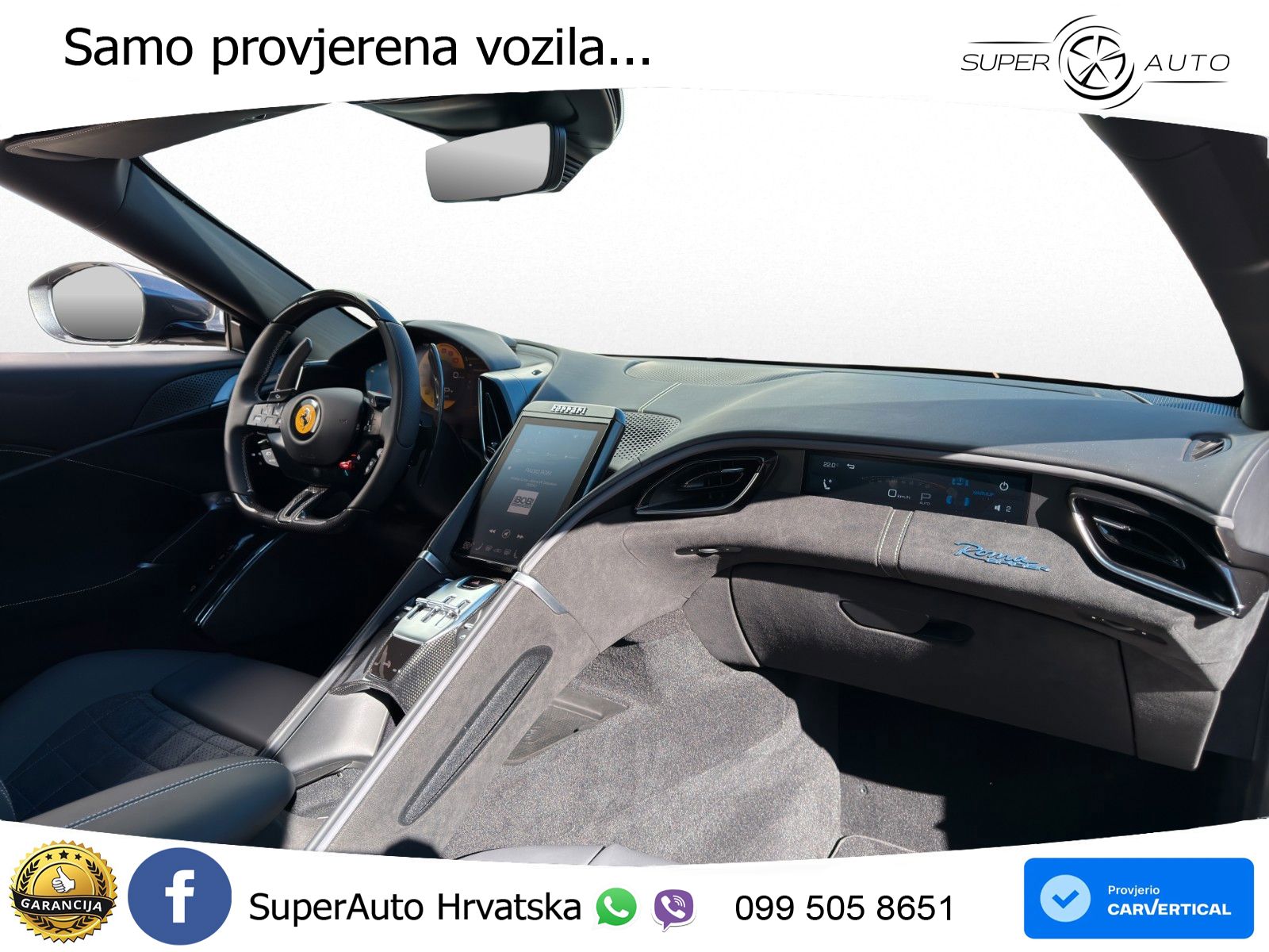 Ferrari Roma Spider 3.9 V8 (620 KS) F1 DCT LED+GR SJED+ACC