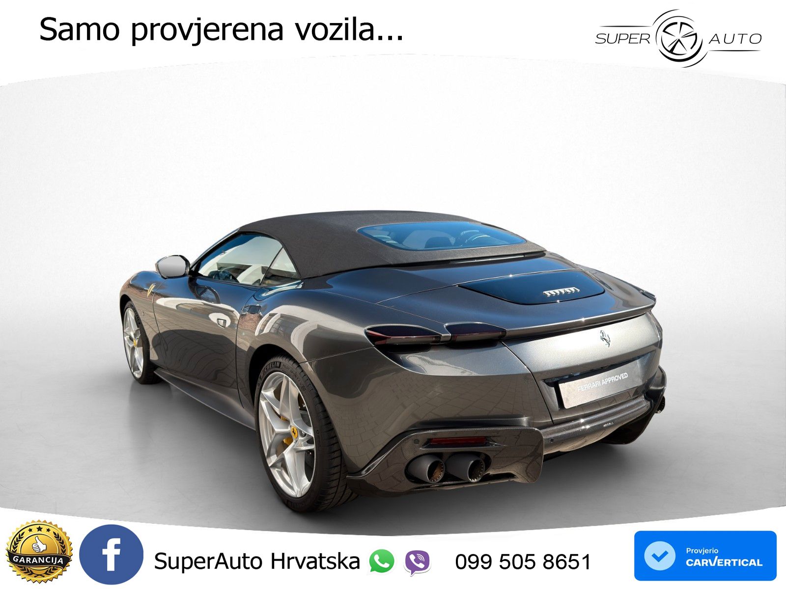 Ferrari Roma Spider 3.9 V8 (620 KS) F1 DCT LED+GR SJED+ACC