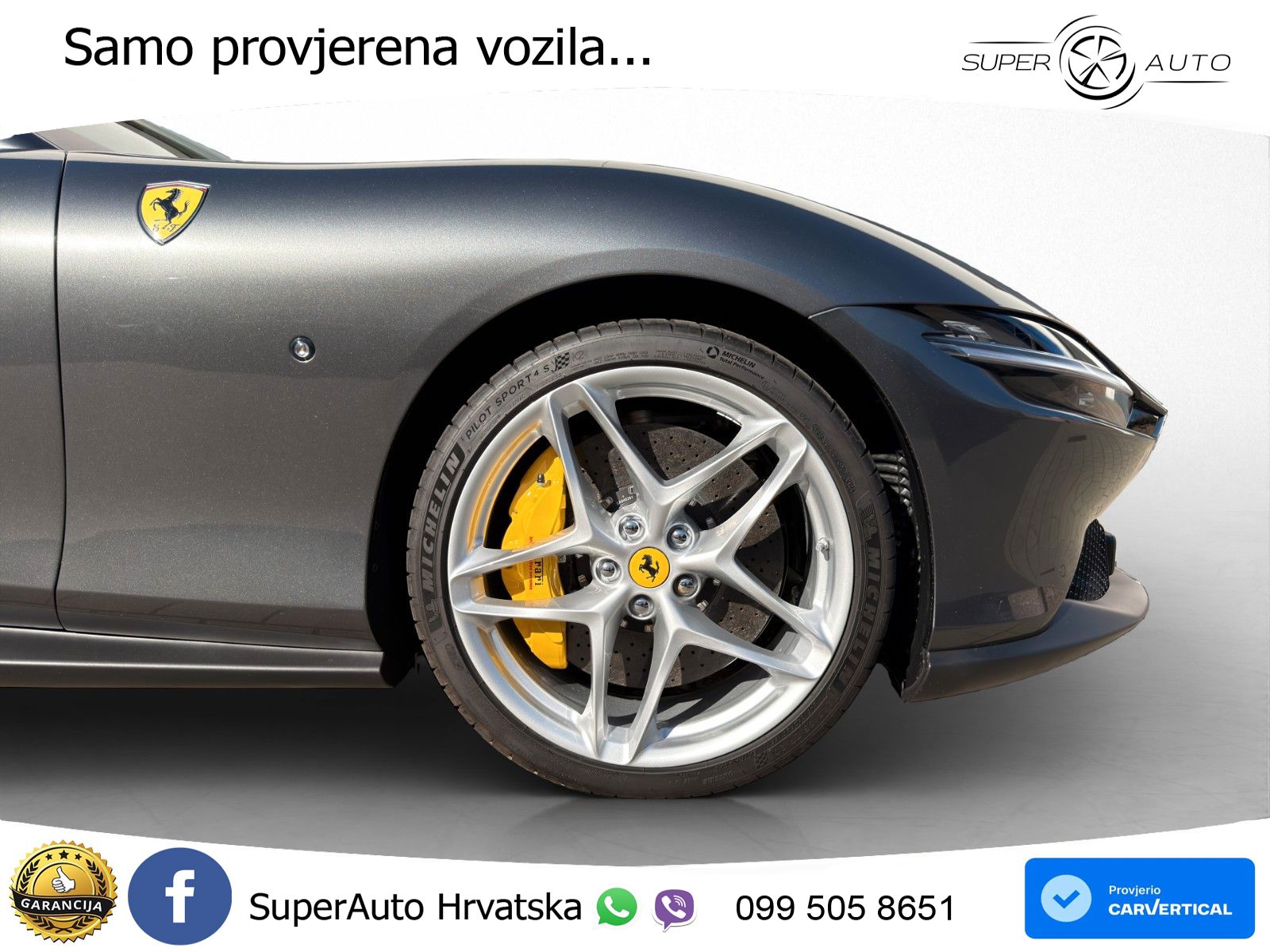 Ferrari Roma Spider 3.9 V8 (620 KS) F1 DCT LED+GR SJED+ACC