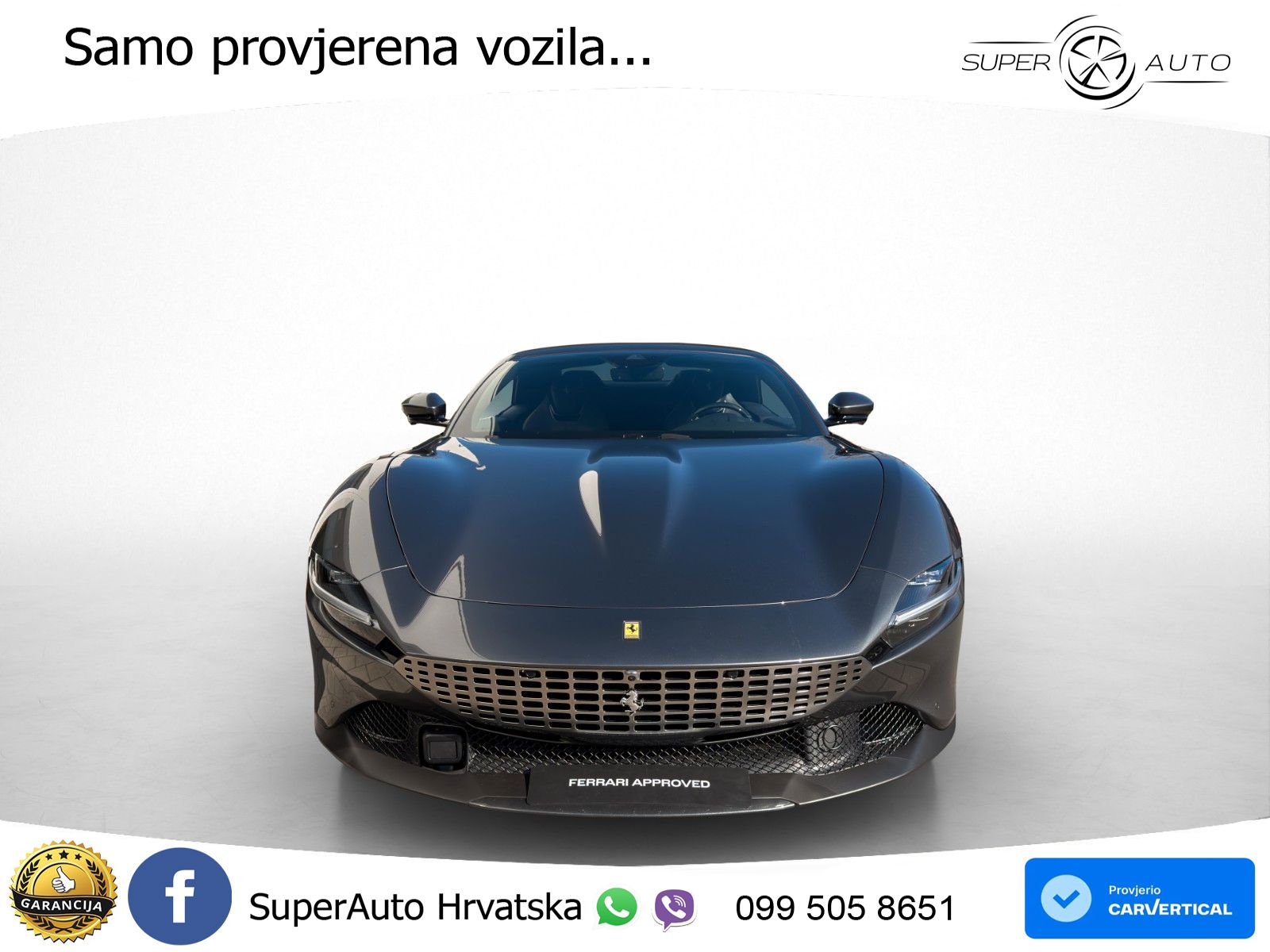 Ferrari Roma Spider 3.9 V8 (620 KS) F1 DCT LED+GR SJED+ACC