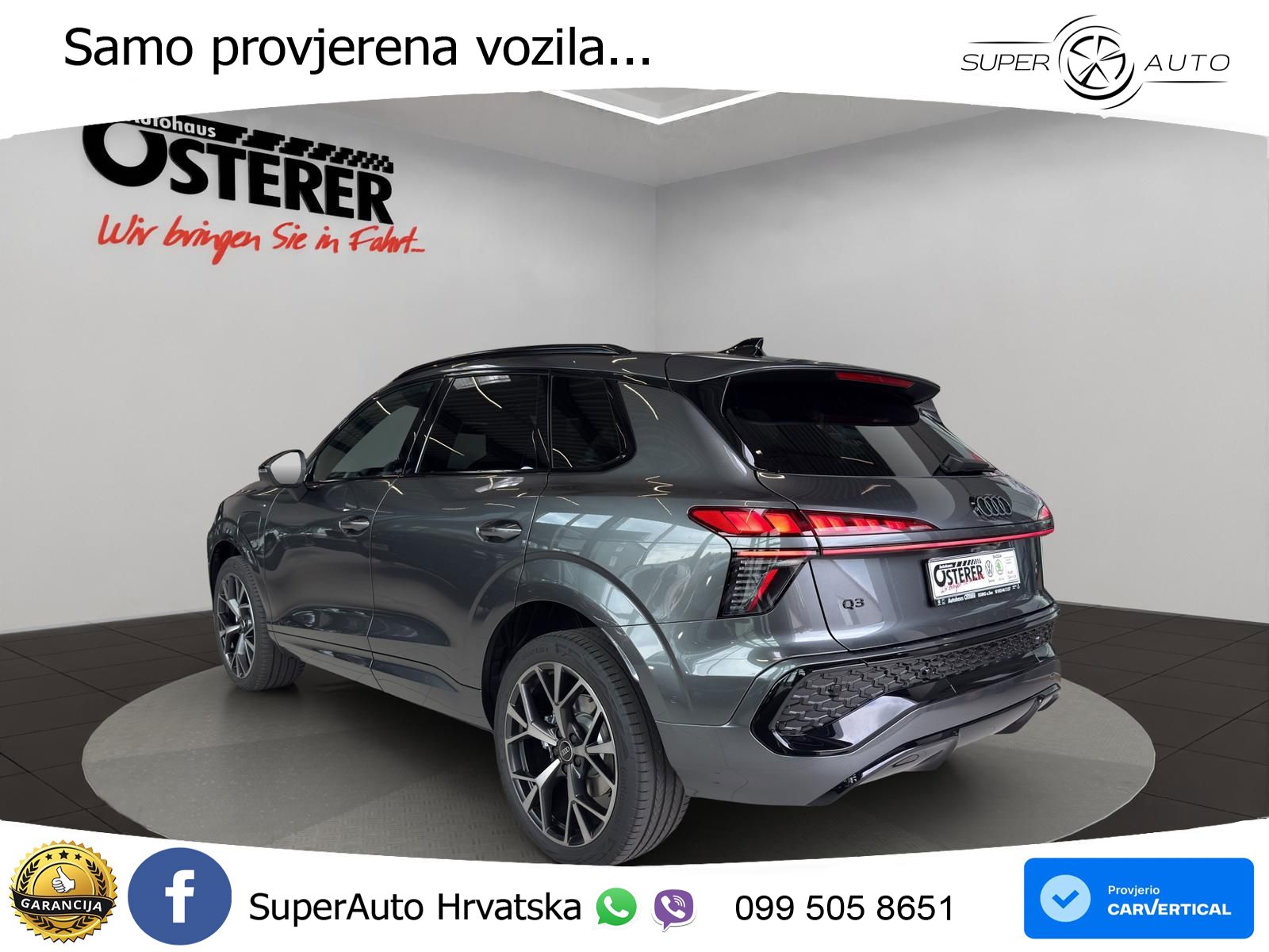 Audi Q3 1.5 TFSIe (272 KS) S tronic S line LED+GR SJED+ACC