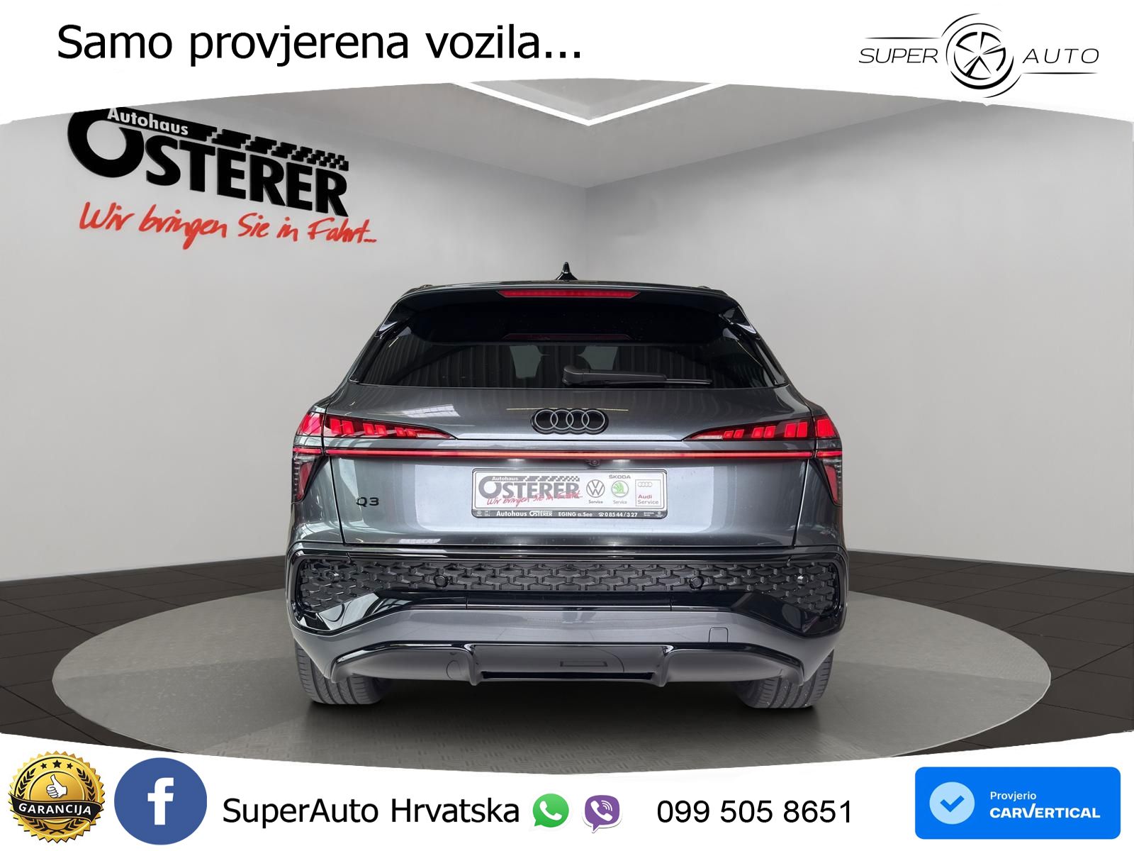 Audi Q3 1.5 TFSIe (272 KS) S tronic S line LED+GR SJED+ACC