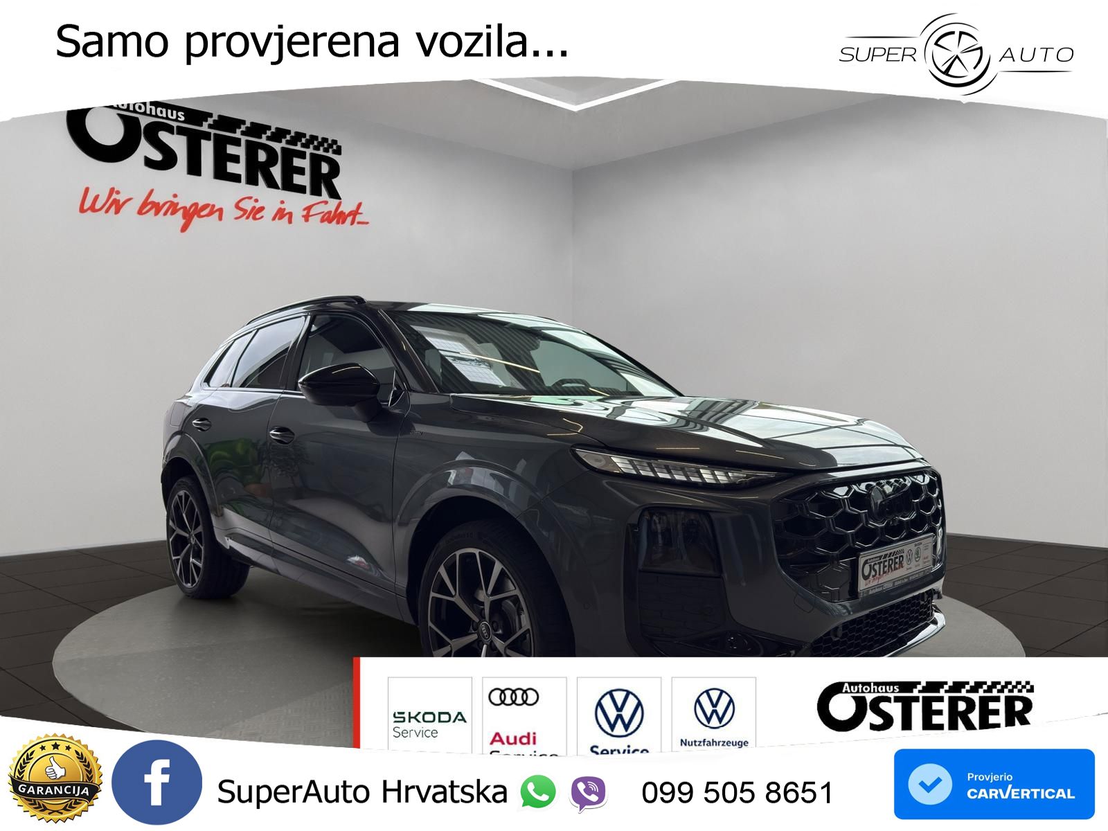 Audi Q3 1.5 TFSIe (272 KS) S tronic S line LED+GR SJED+ACC