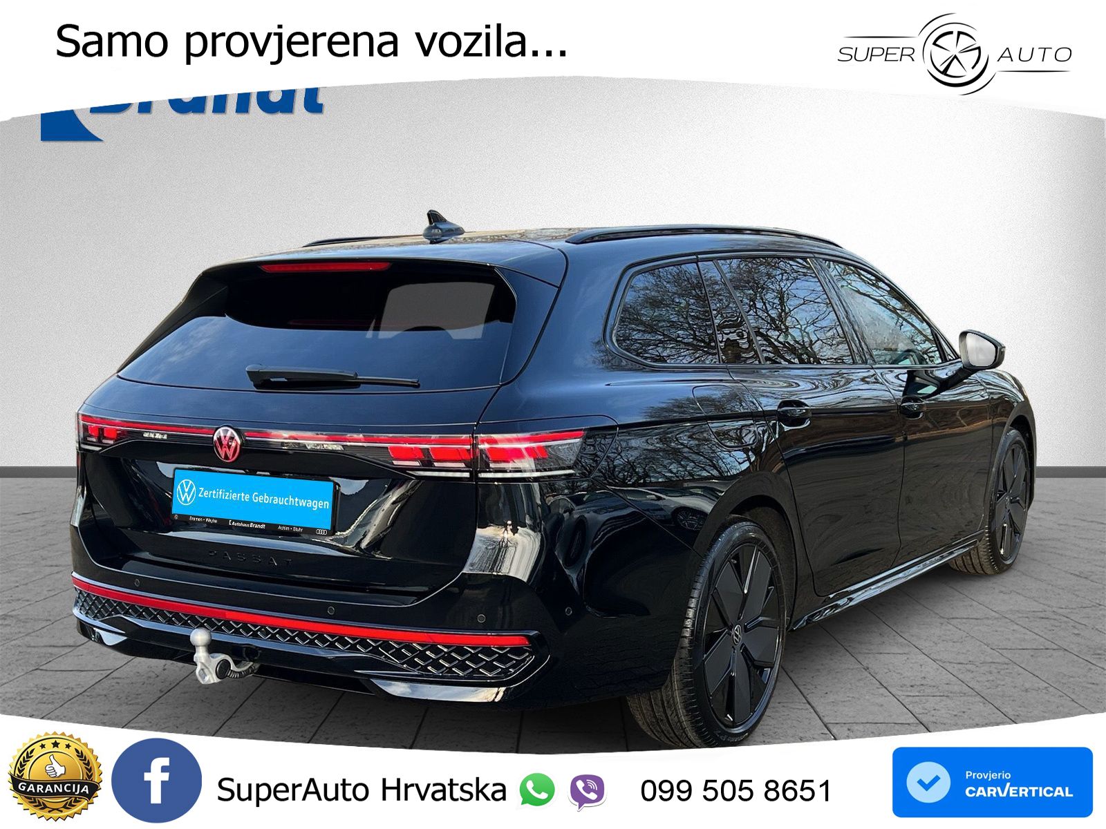 Volkswagen Passat Variant 2.0 TDI (193 KS) 4MOTION DSG R-Line LED+GR SJED+ACC