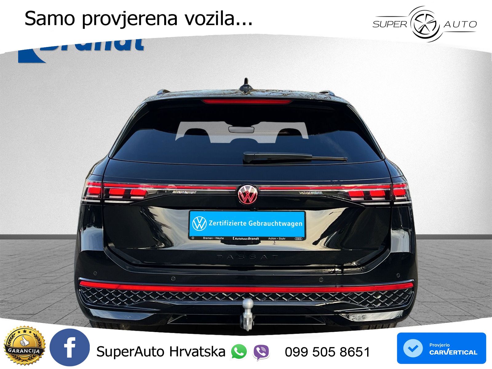Volkswagen Passat Variant 2.0 TDI (193 KS) 4MOTION DSG R-Line LED+GR SJED+ACC