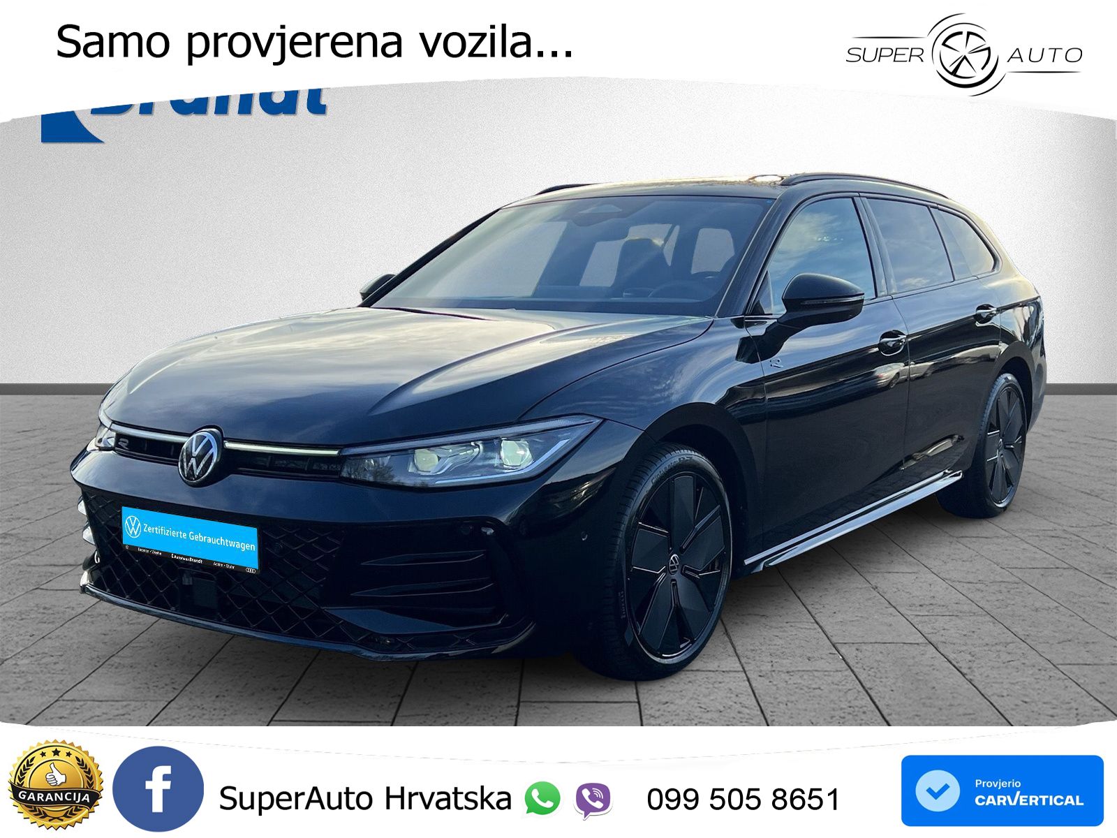 Volkswagen Passat Variant 2.0 TDI (193 KS) 4MOTION DSG R-Line LED+GR SJED+ACC
