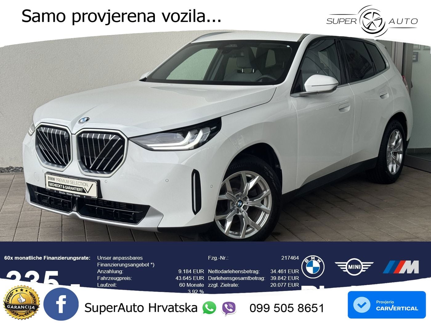 BMW X3 20d xDrive Steptronic