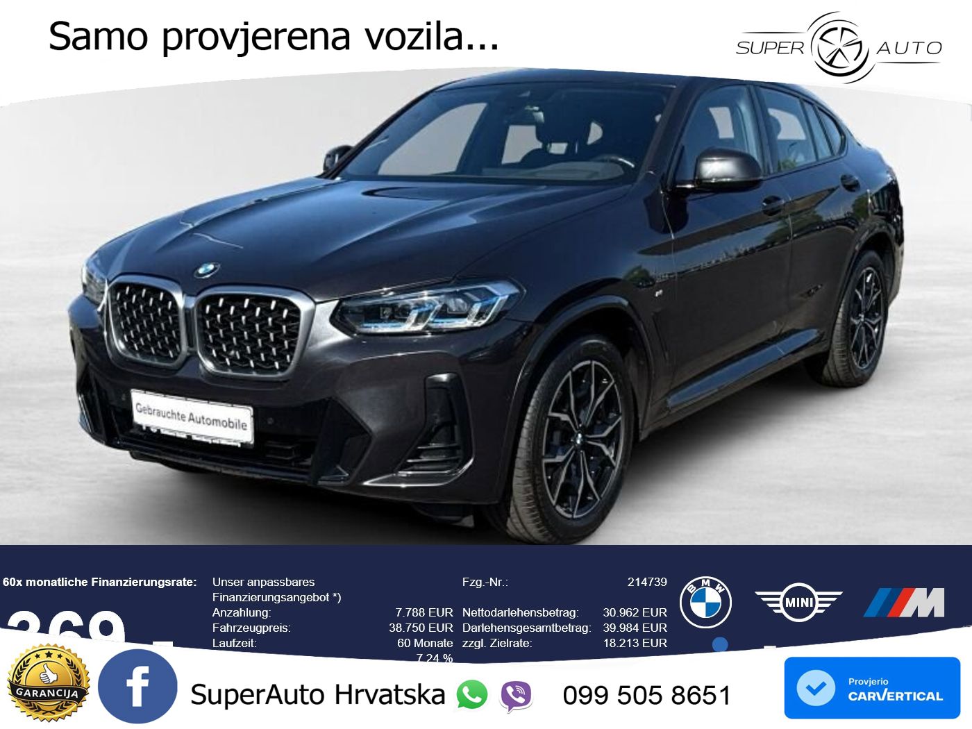 BMW X4 30d (286 KS) xDrive Steptronic