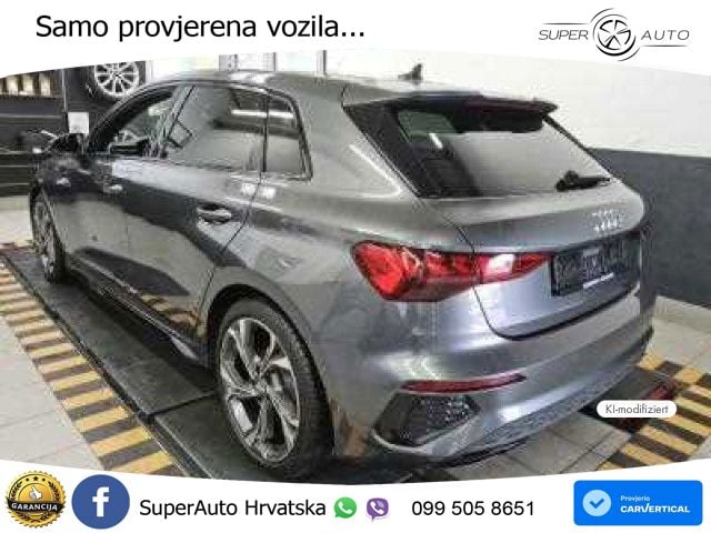 Audi A3 35 TDI (150 KS) S tronic 2x S line LED+GR SJED+ACC