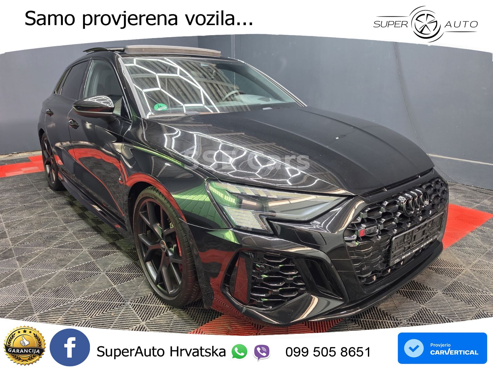 Audi RS3 Sportback 2.5 TFSI (400 KS) quattro S tronic LED+GR SJED+ACC