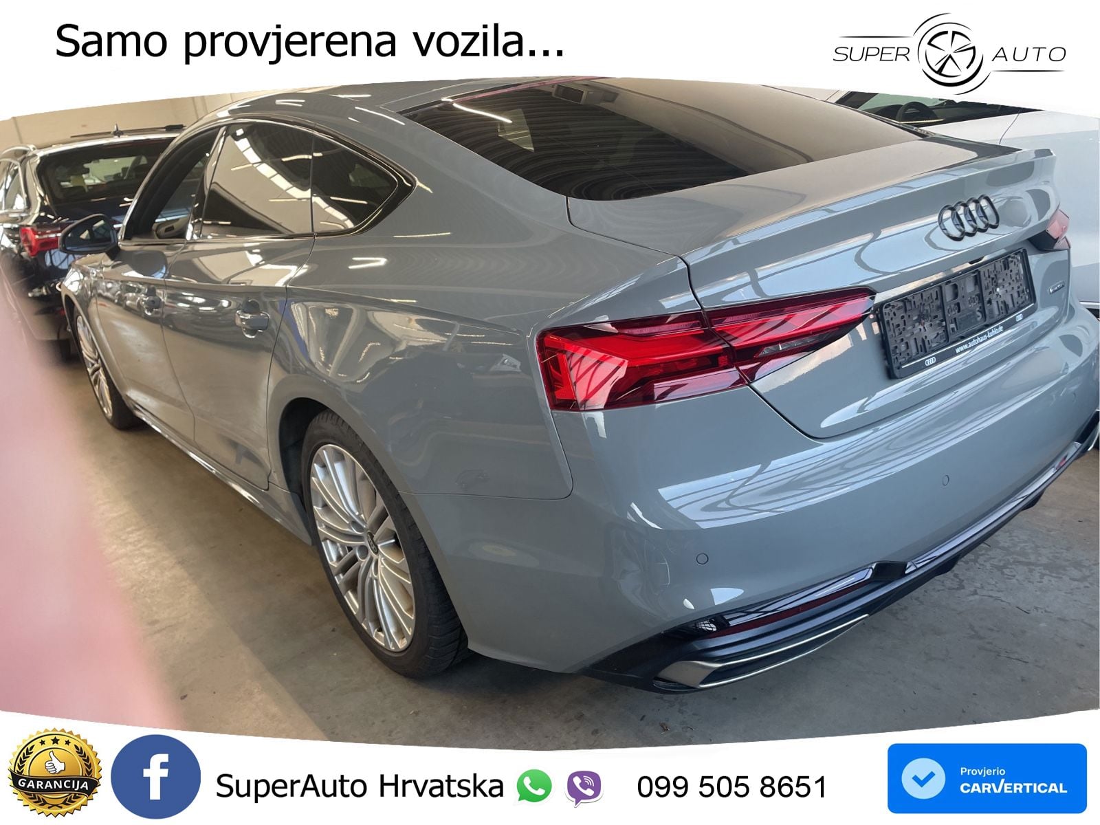 Audi A5 Sportback 45 TFSI (265 KS) quattro S tronic S line