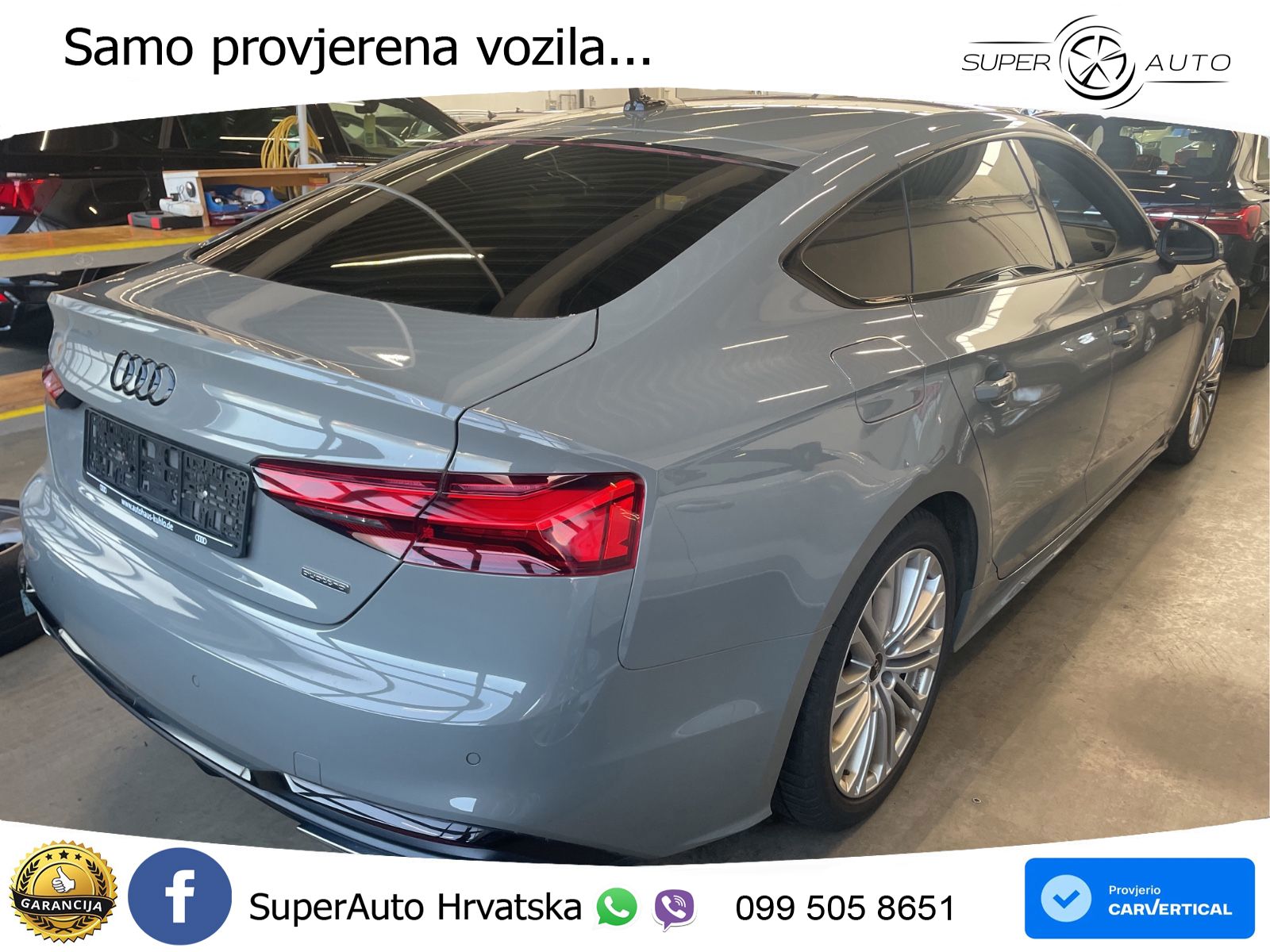Audi A5 Sportback 45 TFSI (265 KS) quattro S tronic S line