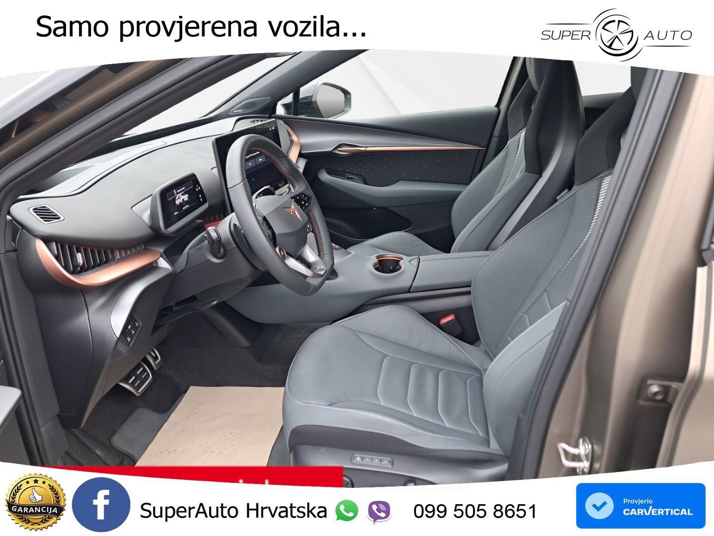 Cupra Tavascan 82 kWh (340 KS)  4WD VZ ACC+HEAD+4xGR SJED+360+PANO