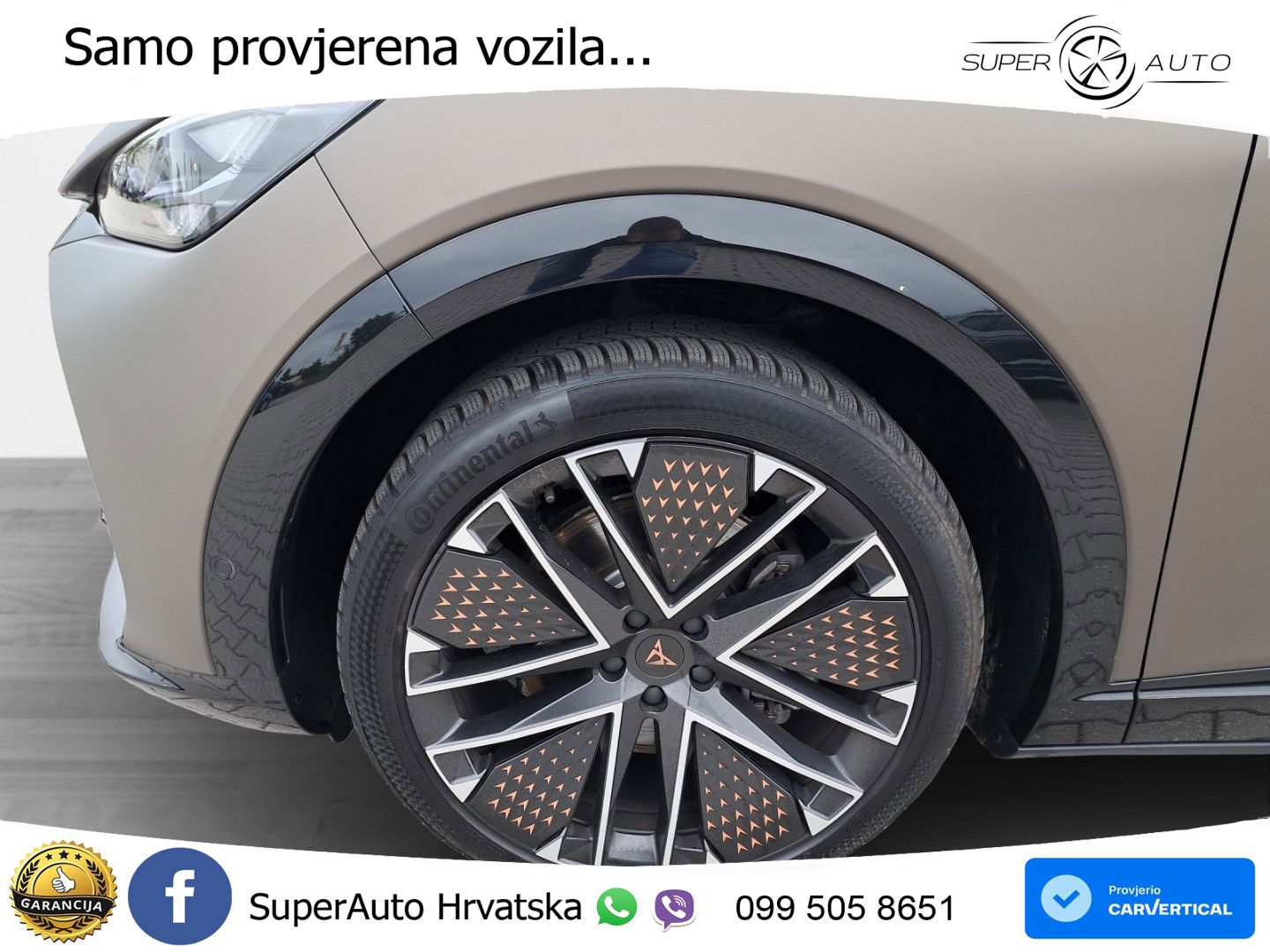 Cupra Tavascan 82 kWh (340 KS)  4WD VZ ACC+HEAD+4xGR SJED+360+PANO