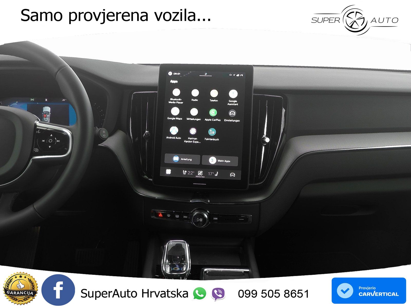 Volvo XC60 B5 Benzin AWD Geartronic LED+GR SJED+ACC
