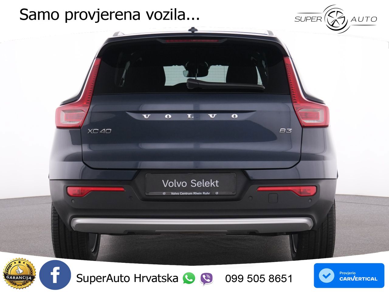 Volvo XC40 2.0 B3 163 KS Automatic LED+GR SJED+ACC