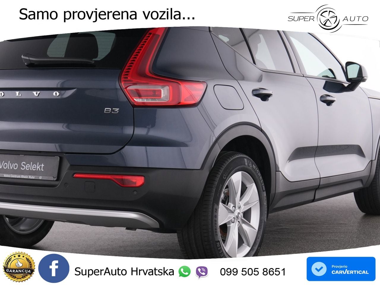 Volvo XC40 2.0 B3 163 KS Automatic LED+GR SJED+ACC